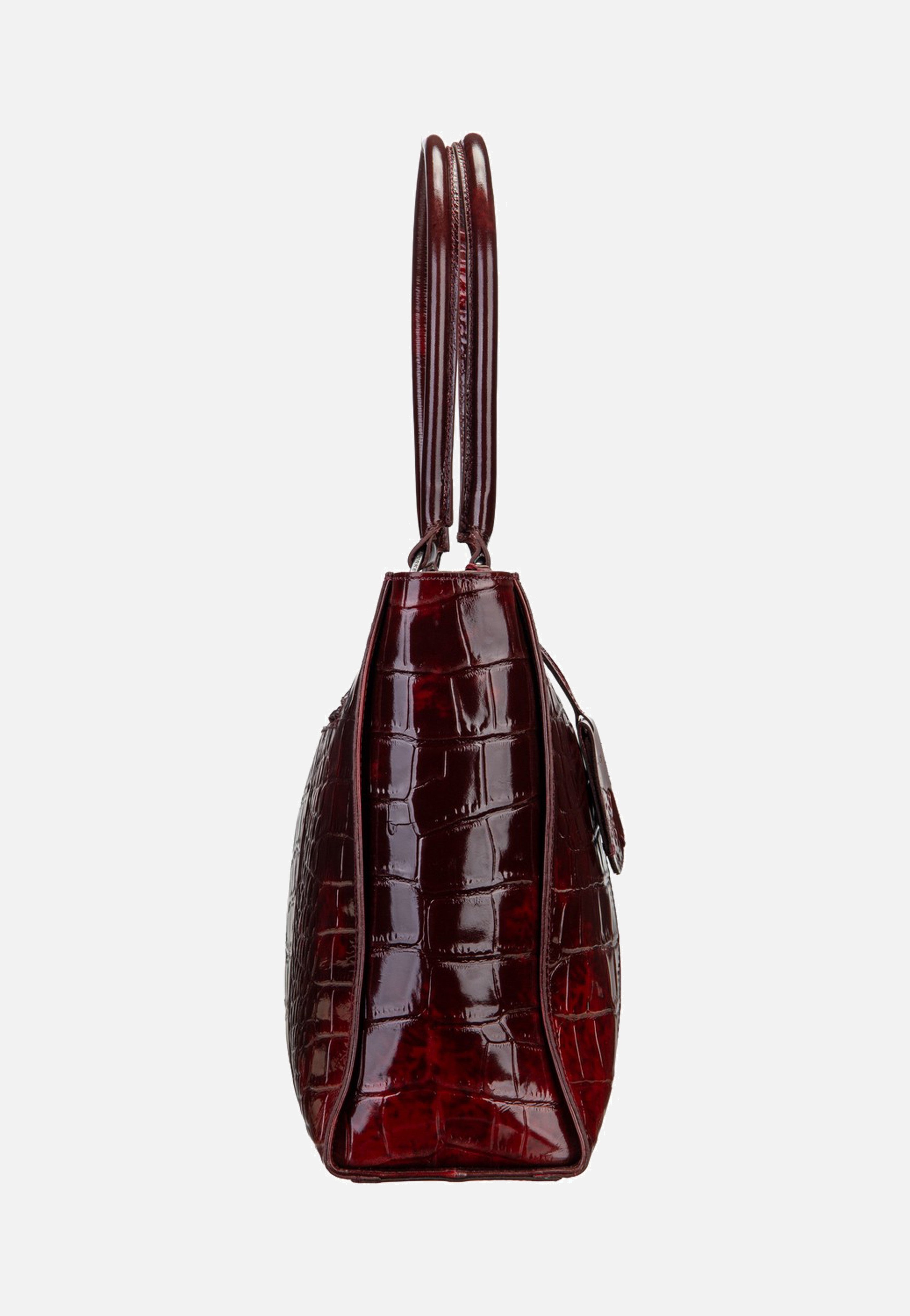 Burkely Cool Colbie 1000853 Burgundy Patent Laptop Bag