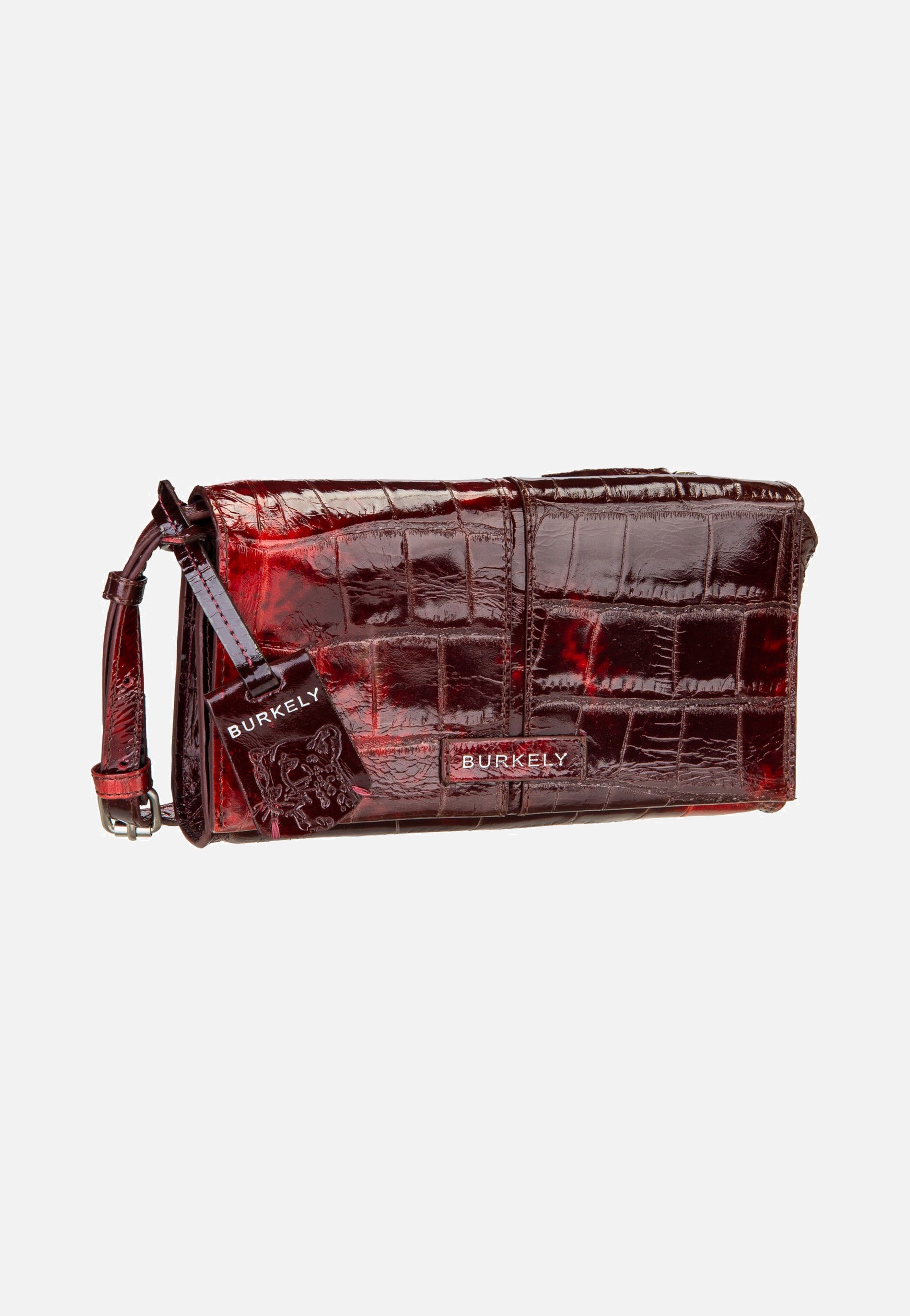 Burkely Cool Colbie 1000859 Burgundy Patent Crossbody Bag