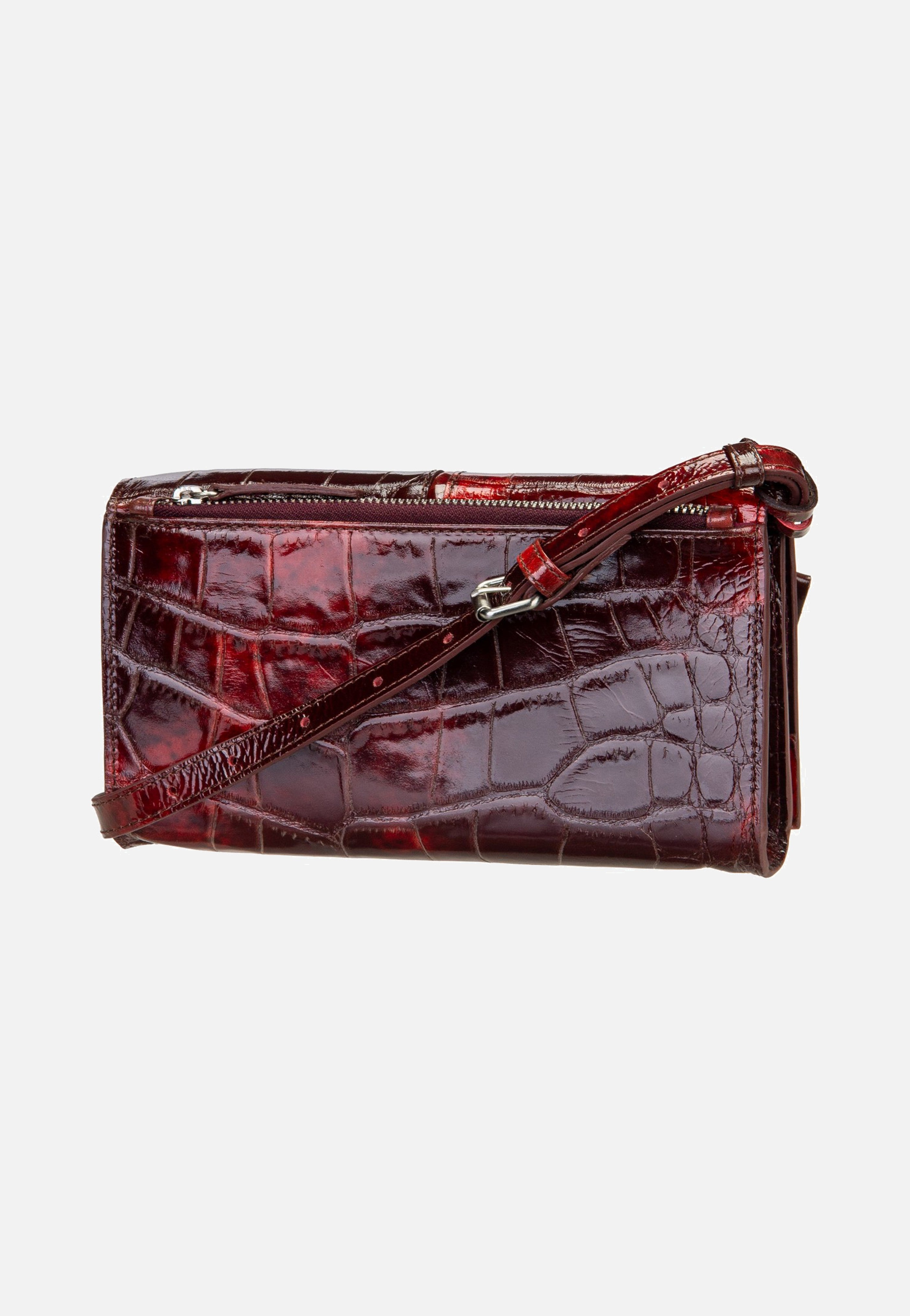 Burkely Cool Colbie 1000859 Burgundy Patent Crossbody Bag