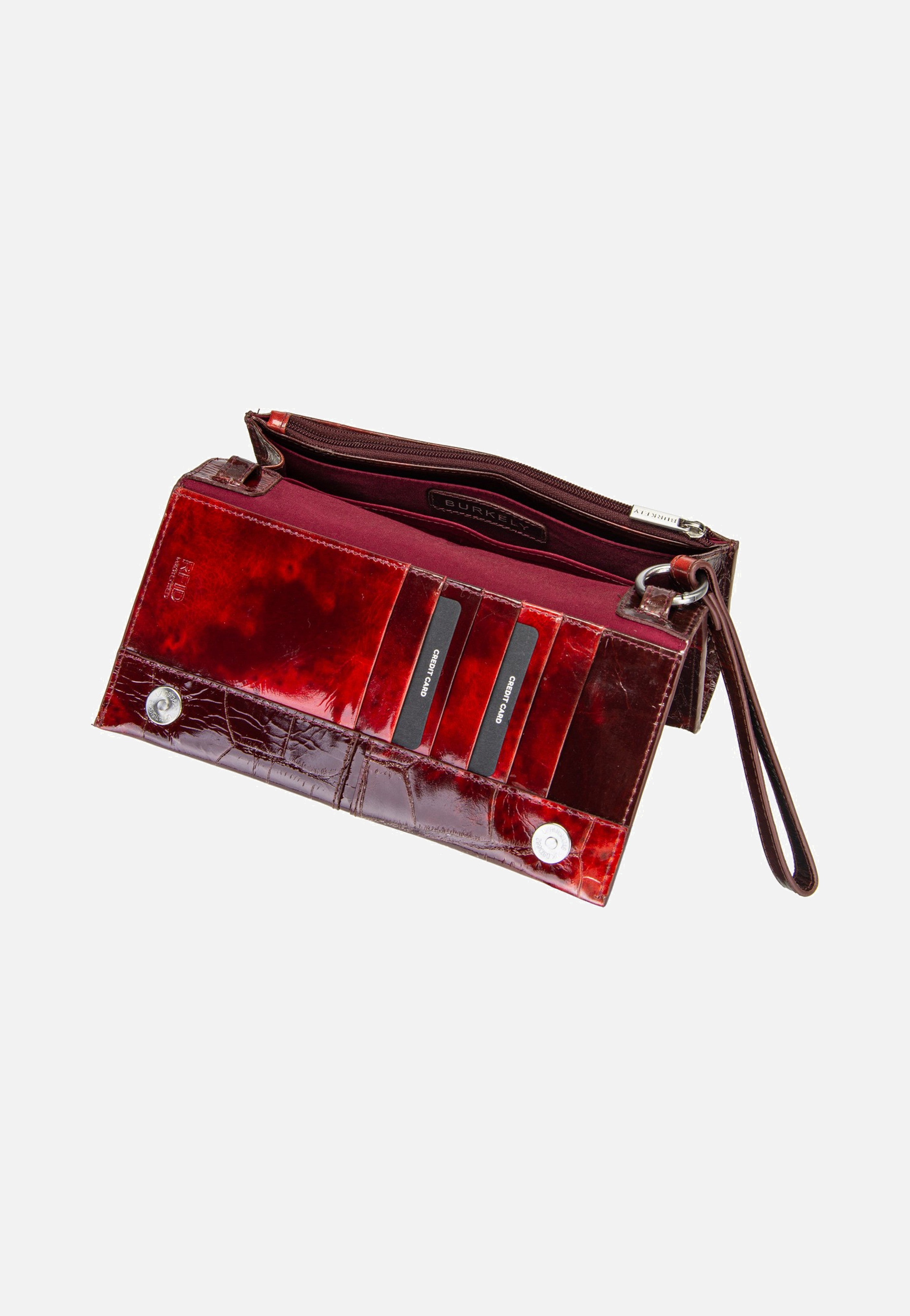 Burkely Cool Colbie 1000859 Burgundy Patent Crossbody Bag