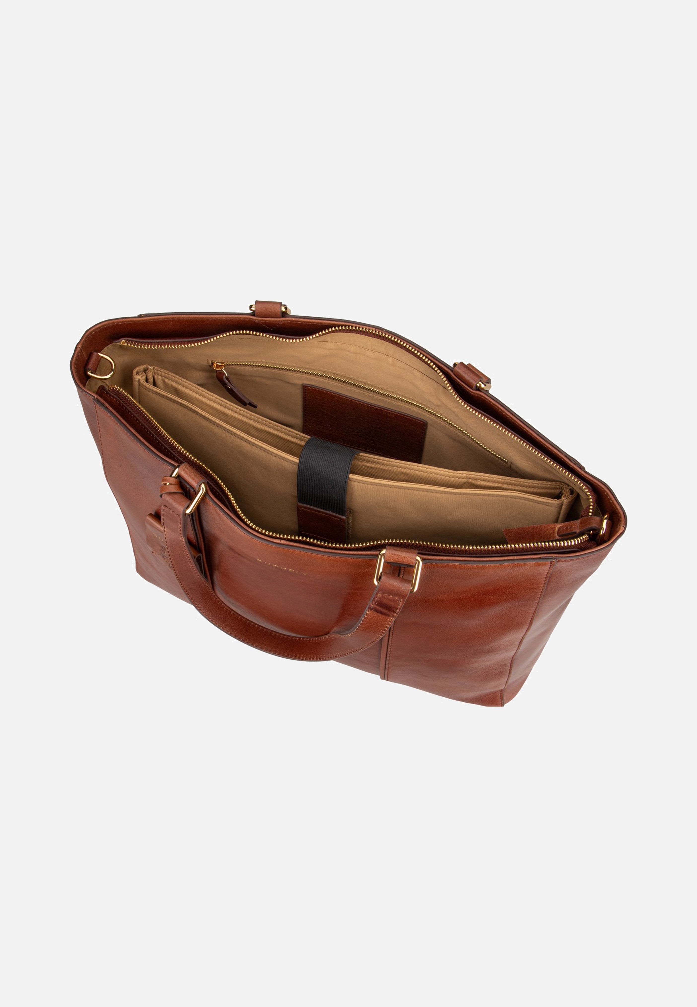 Burkely Fine Florence 1001708 13.3" Chestnut Laptop Bag