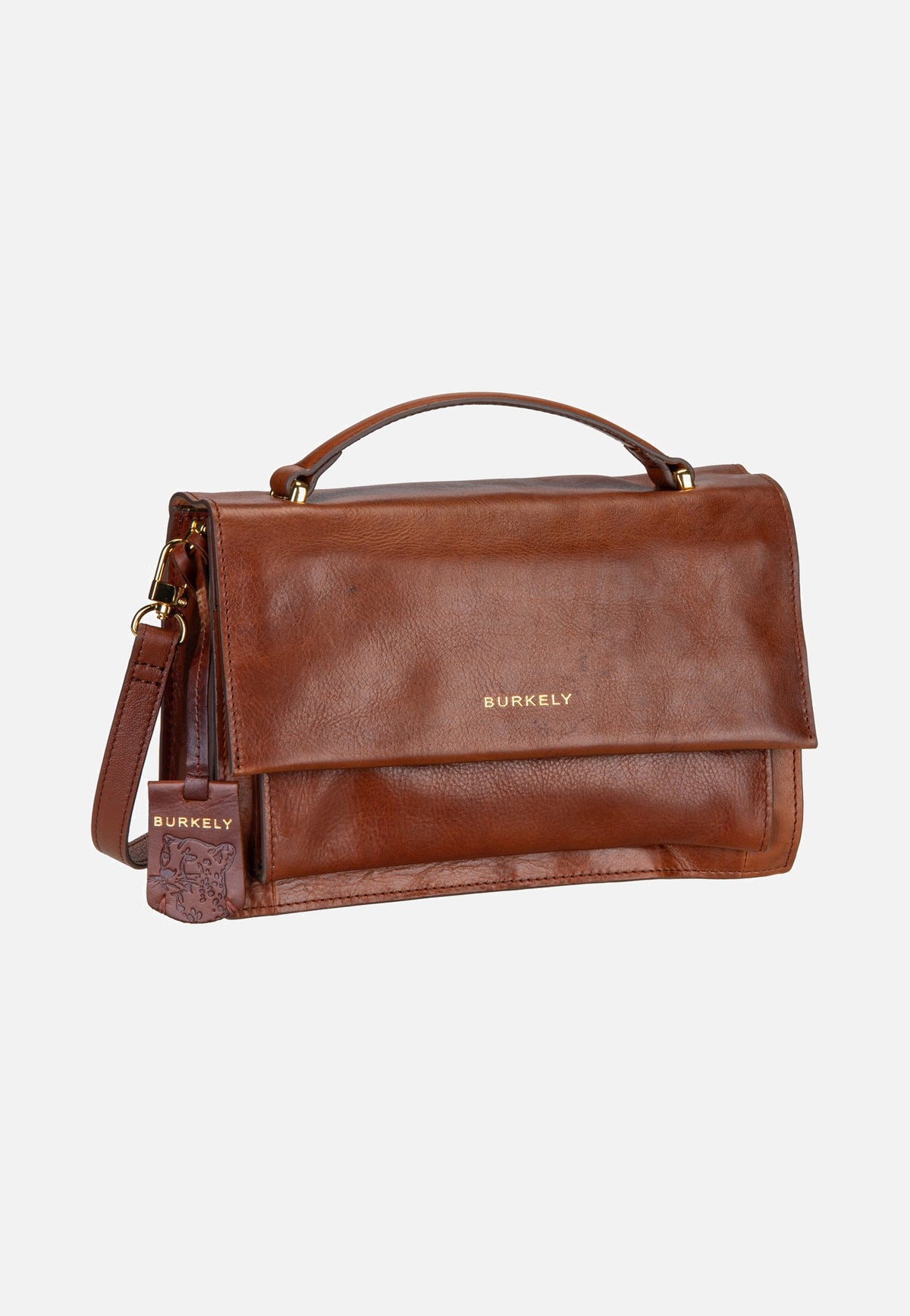 Burkely Fine Florence 1001710 Chestnut Crossbody Bag