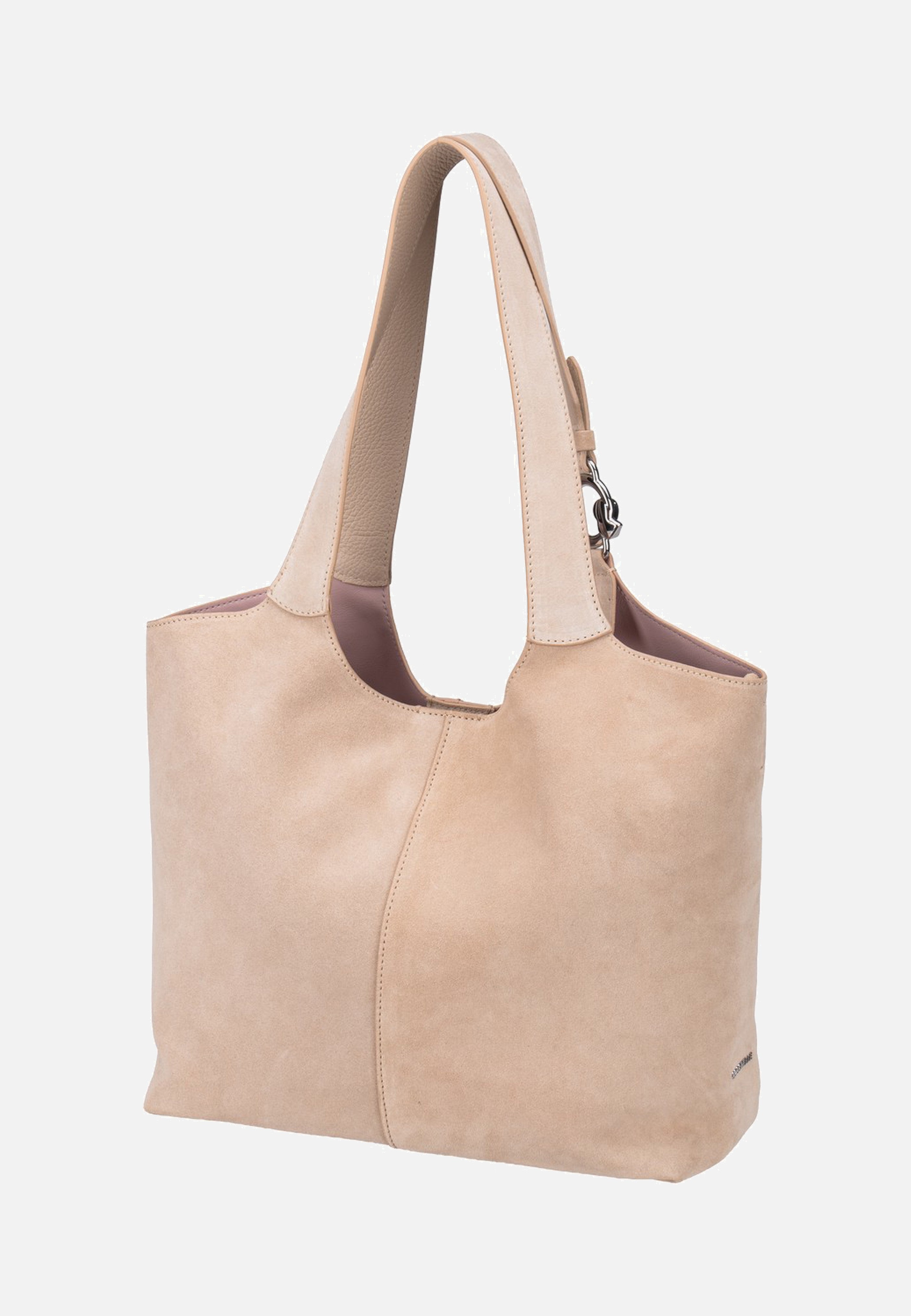 Coccinelle C-Easy Suede 1102 Sandshell/Sandshell Shopper