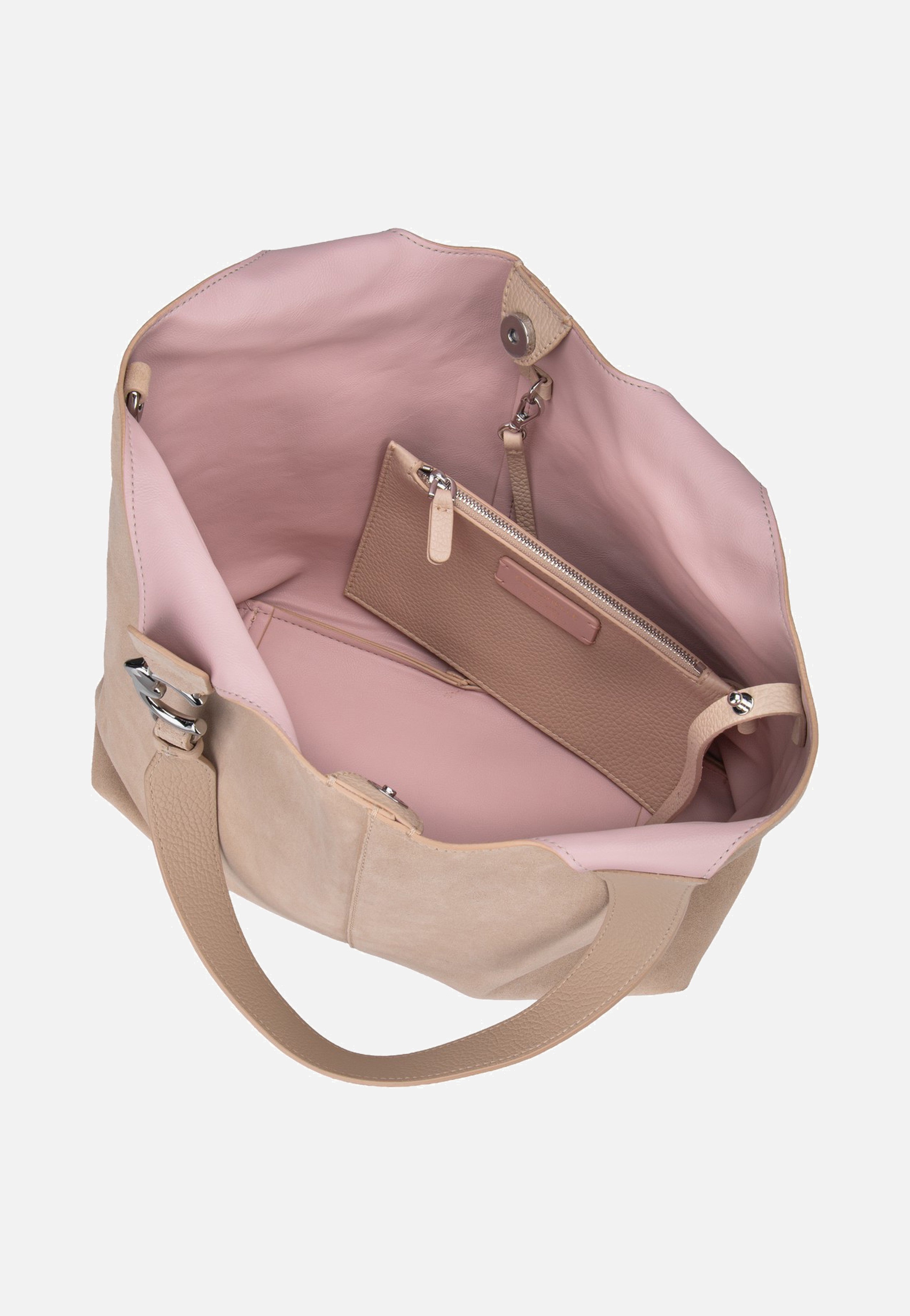 Coccinelle C-Easy Suede 1102 Sandshell/Sandshell Shopper