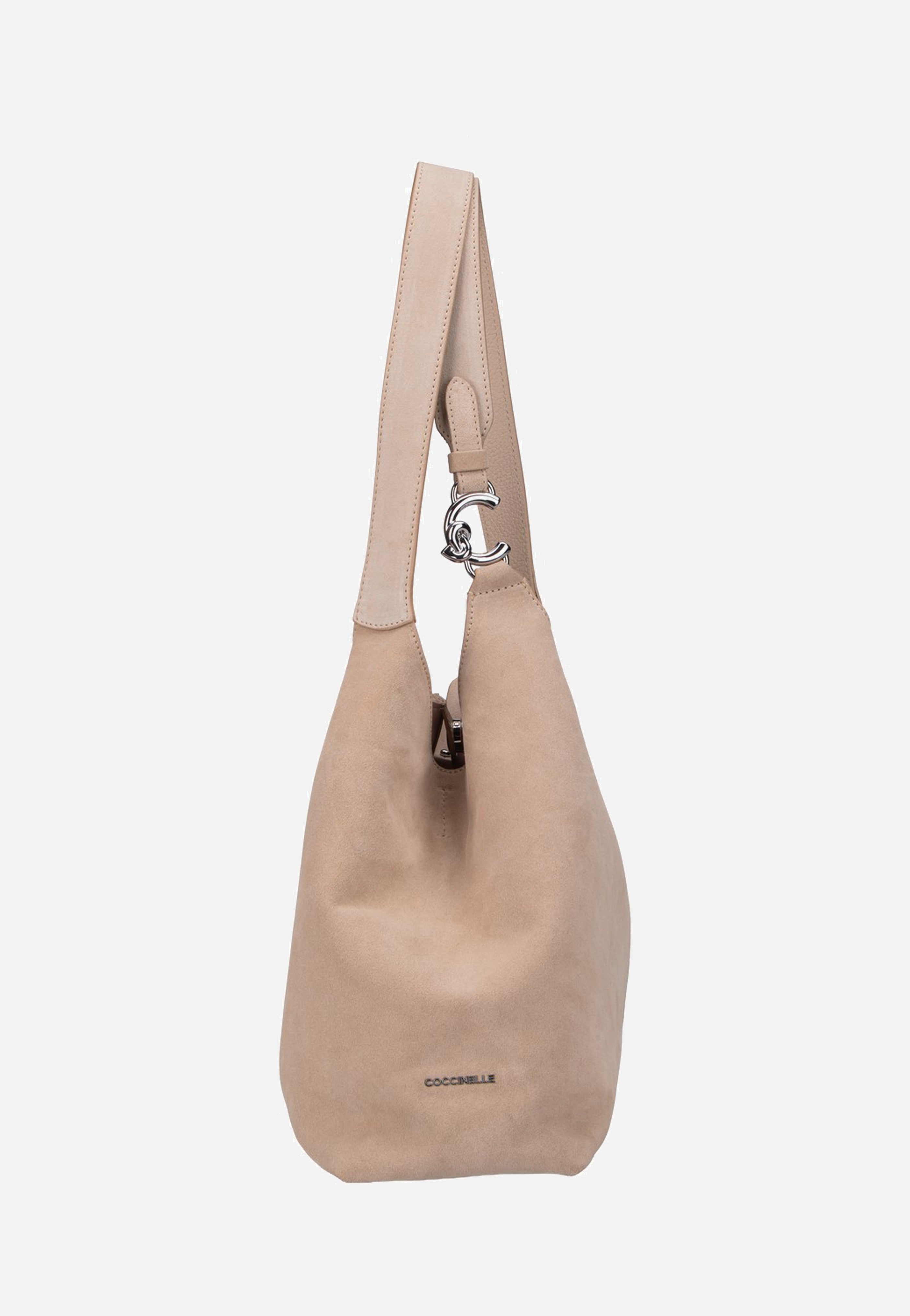 Coccinelle C-Easy Suede 1102 Sandshell/Sandshell Shopper