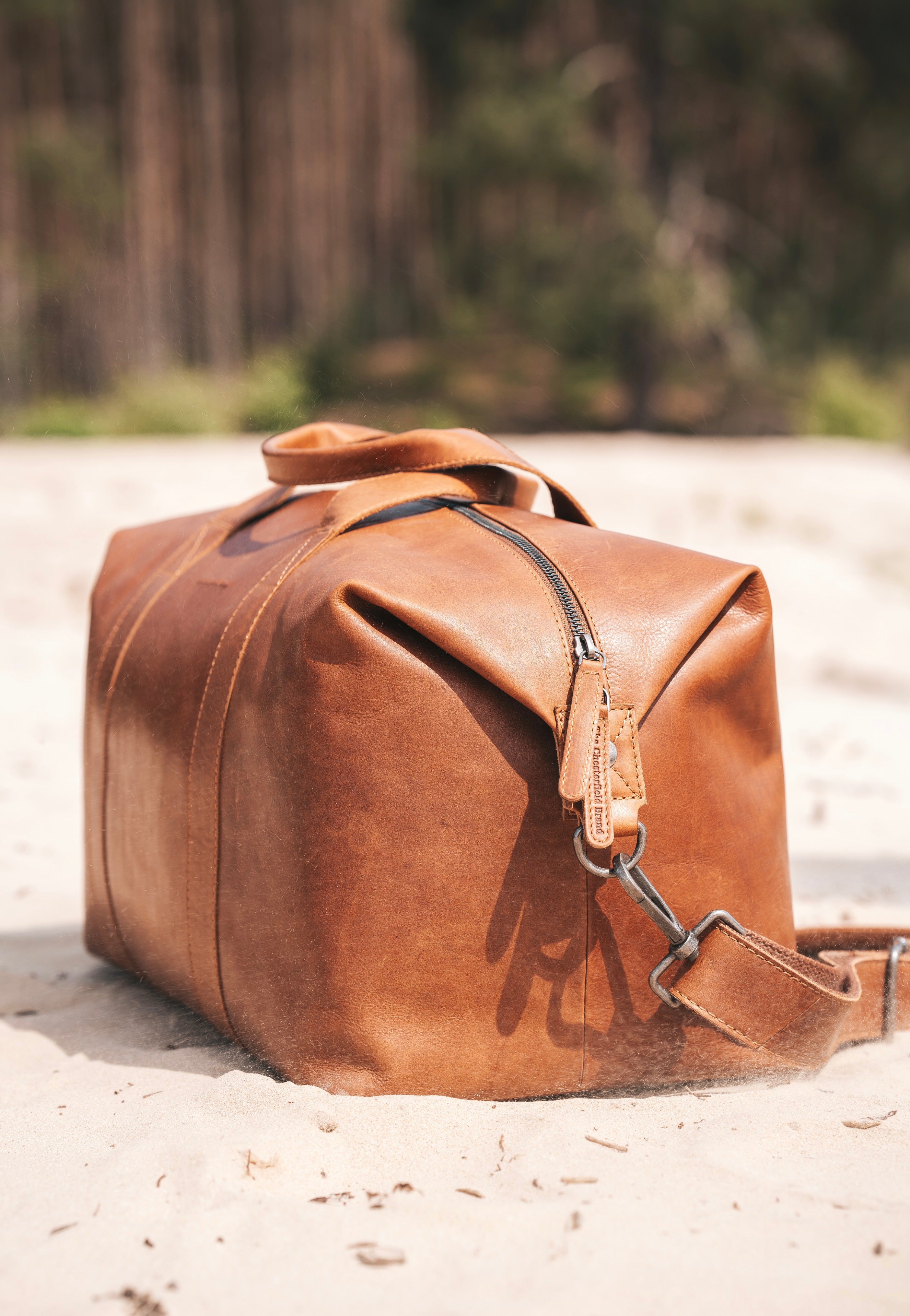 The Chesterfield Brand Conor 0048 Cognac Weekender