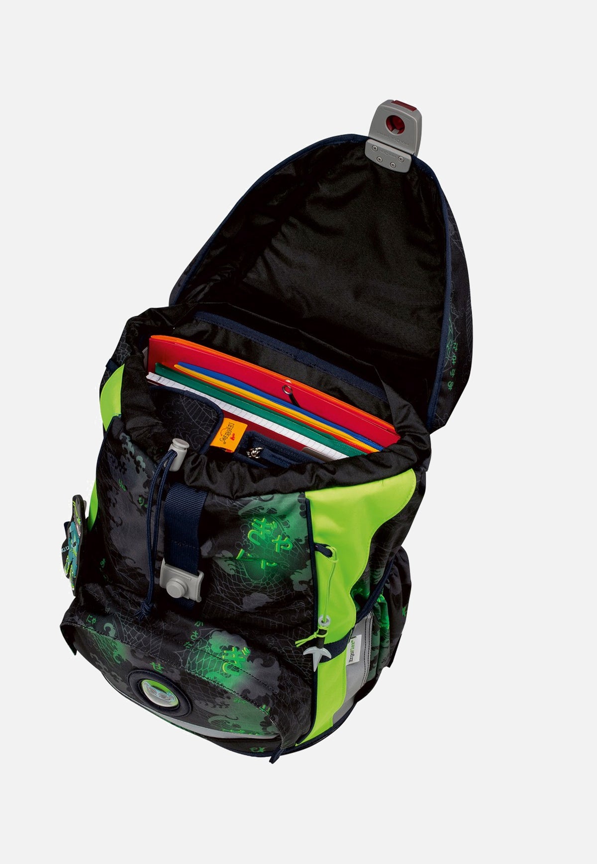 DerDieDas ErgoFlex Superlight Set Funny Fighter Schulrucksack