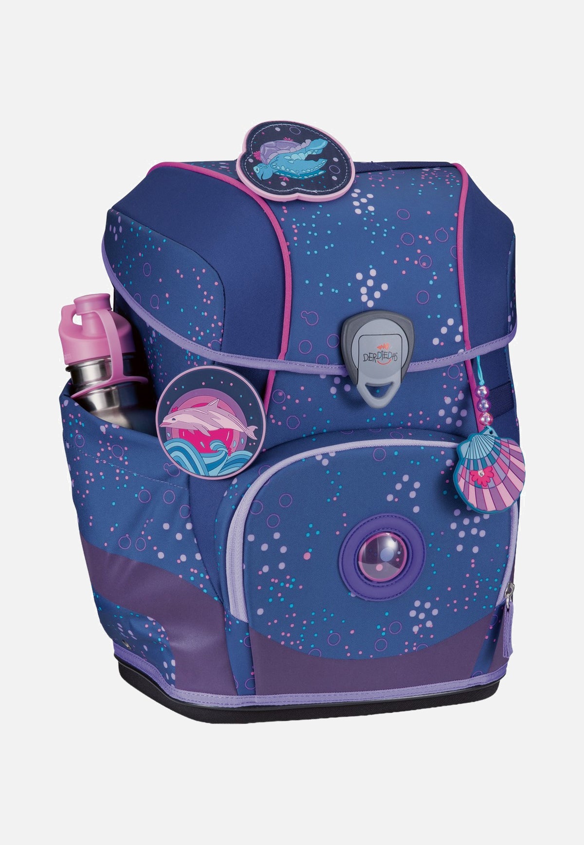 DerDieDas ErgoFlex Tiny Set Deep Ocean School Rucksack