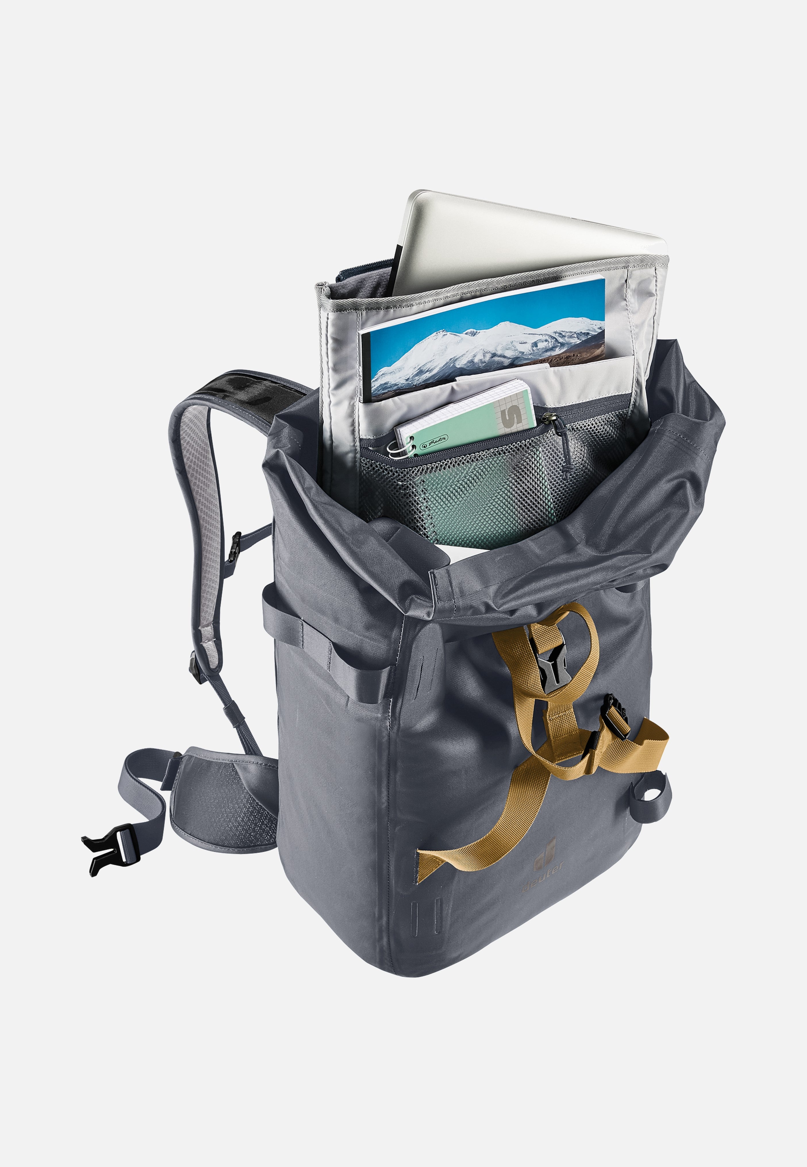 Deuter Amager 25+5 Graphite Rolltop Rucksack