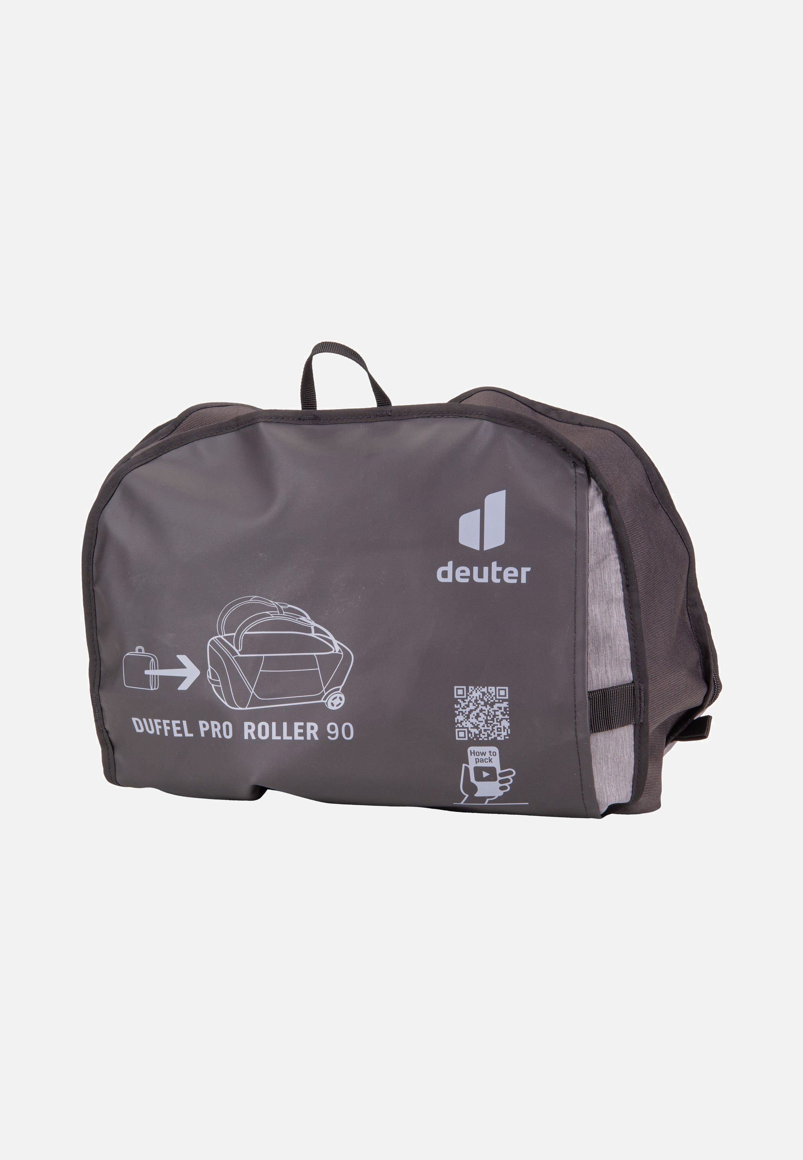 Deuter Duffel Pro Roller 90 Black Reisetasche