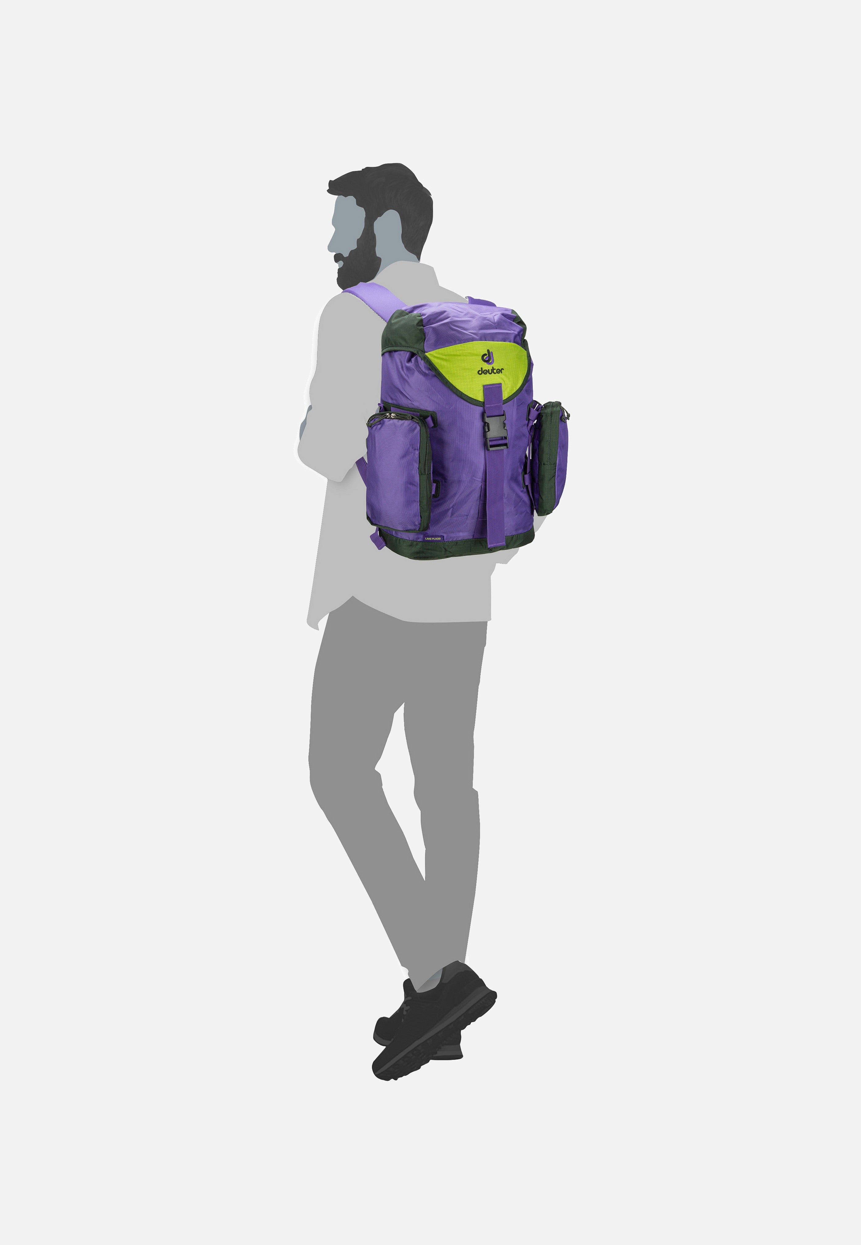 Deuter Lake Placid Violet/Citrus Rucksack