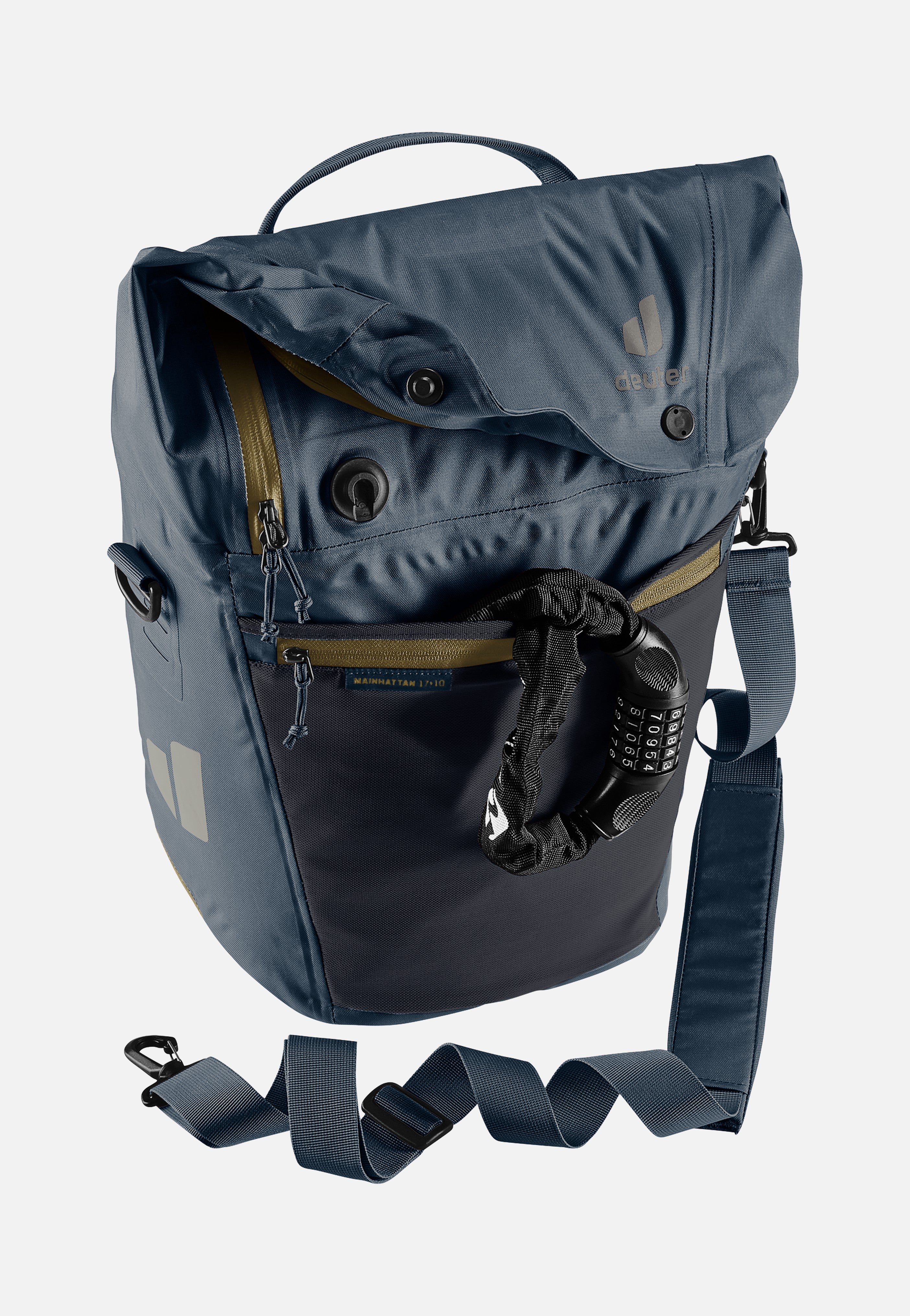Deuter Mainhattan 17+10 Ink/Clay Fahrradtasche