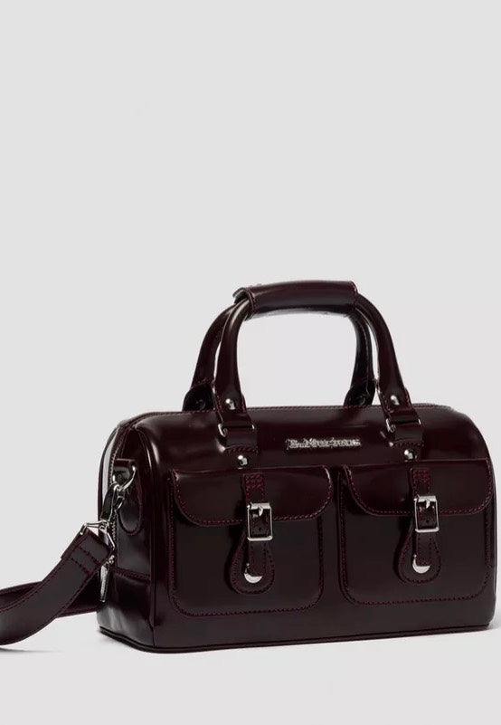 Dr. Martens Top Handle Cherry Red Oxford Rub Off Tasche