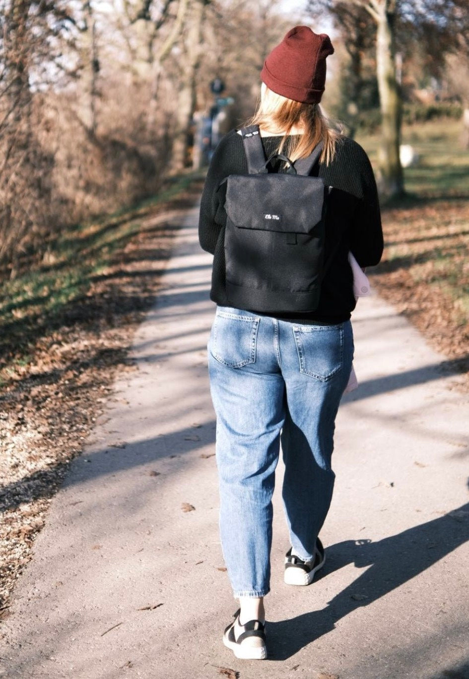 Ela Mo Daypack Black Beautiful Backpack