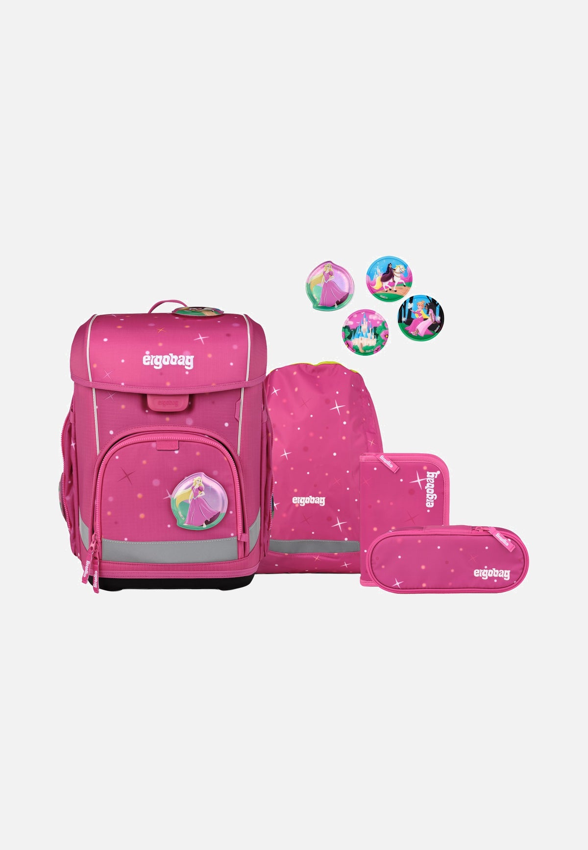 ergobag Cubo Light Set ZauBärschloss Schulranzen