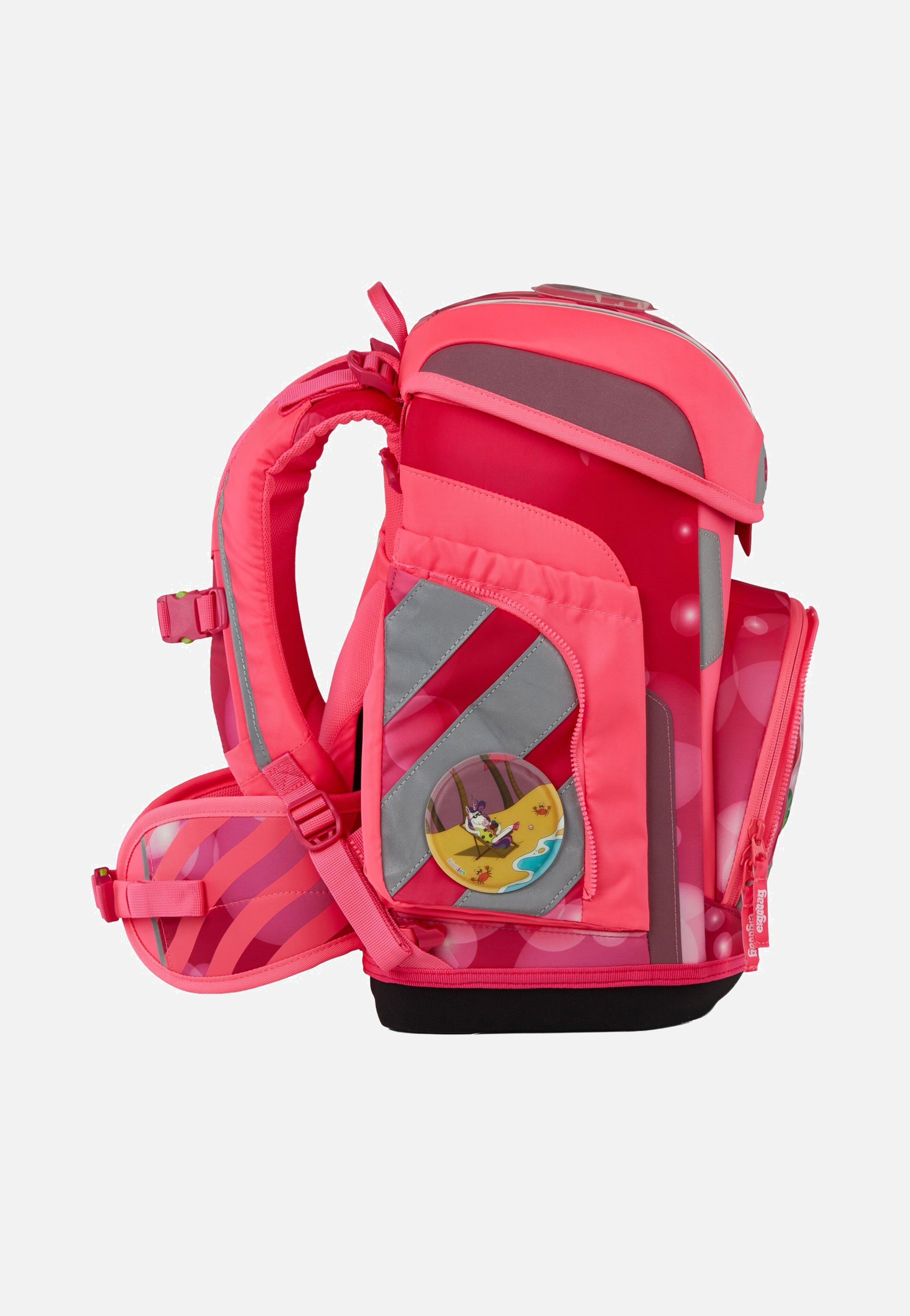 ergobag cubo Set NEO KuntBärbuntes Einhorn School Bag