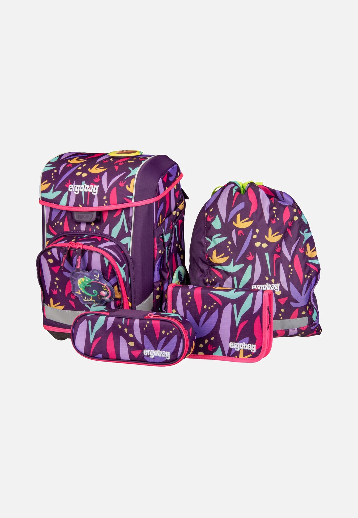 ergobag cubo light Set COLOR FLASH AmBärzonas Schulranzen