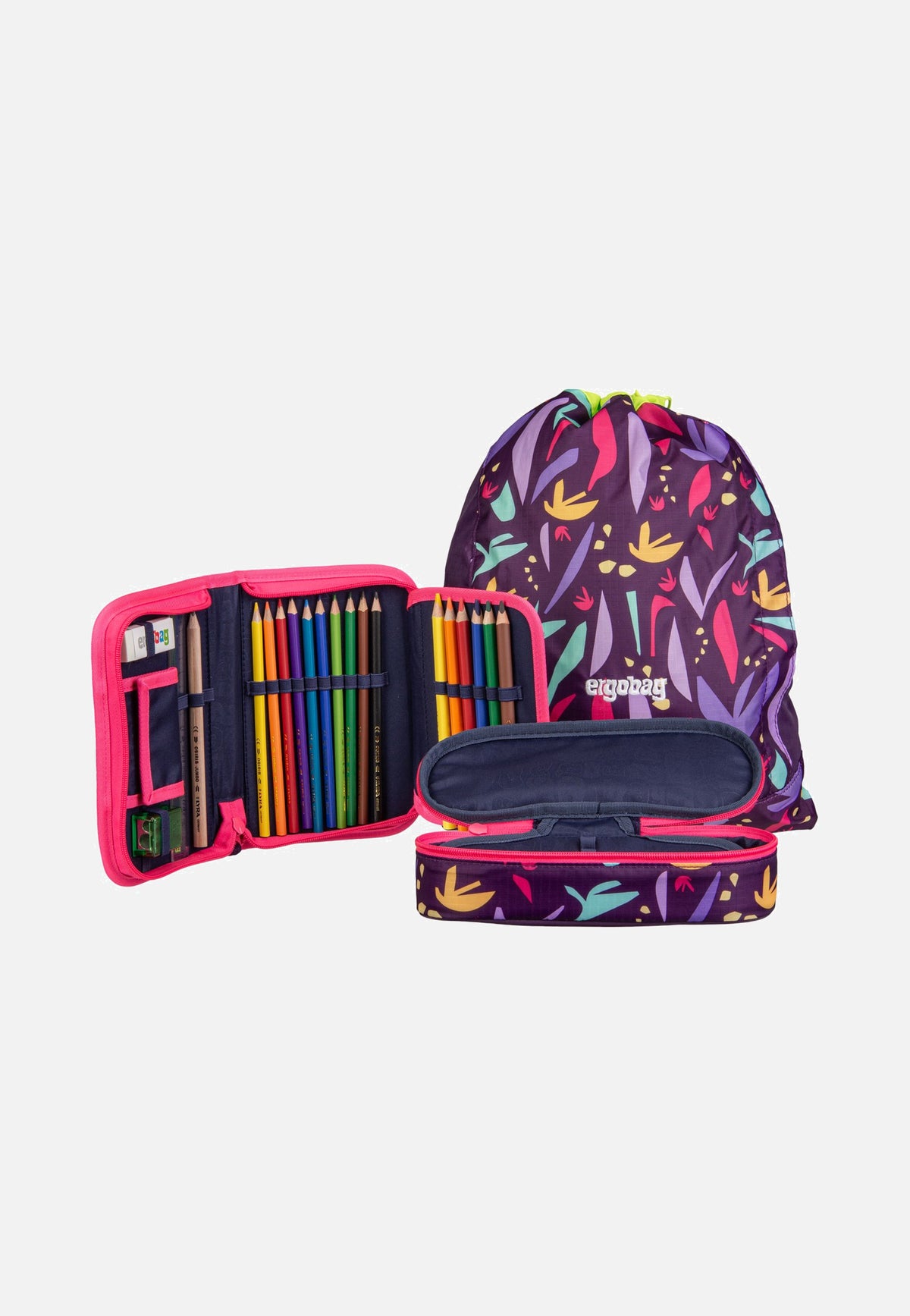 ergobag cubo light Set COLOR FLASH AmBärzonas Schulranzen
