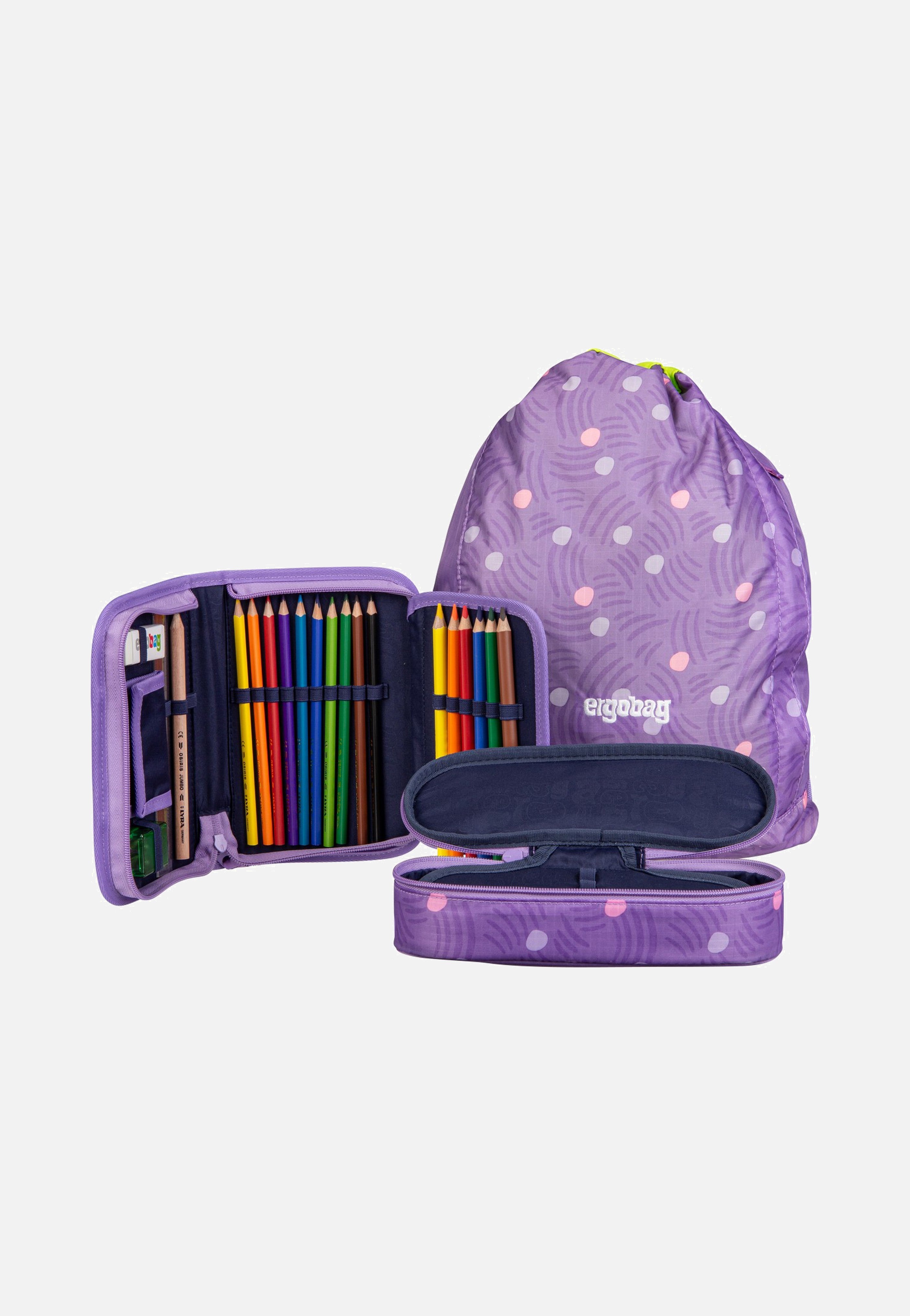 ergobag cubo light Set PonyBäradies School Bag