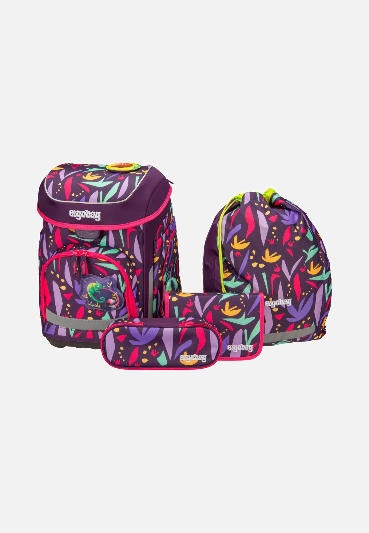 ergobag cubo Set COLOR FLASH AmBärzonas School Bag