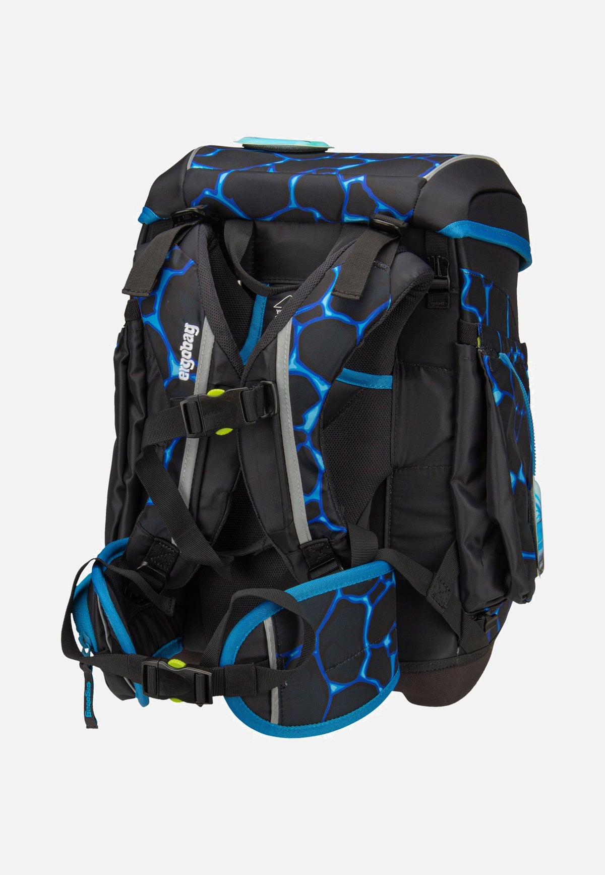 ergobag cubo Set COLOR FLASH Bärassic Garden Schulranzen