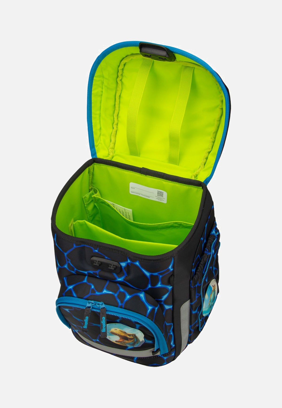 ergobag cubo Set COLOR FLASH Bärassic Garden Schulranzen