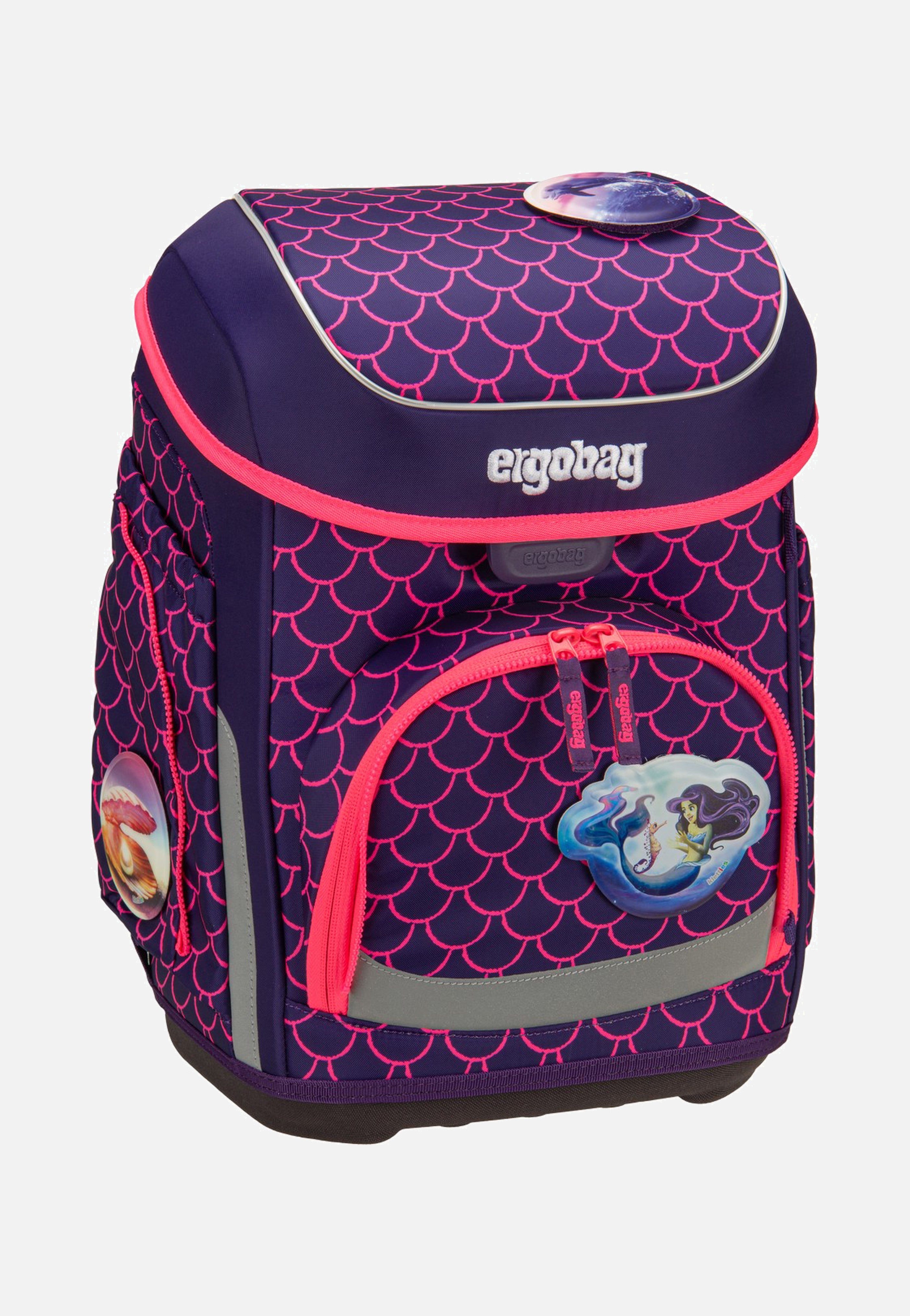 ergobag cubo Set COLOR FLASH PerlentauchBär School Bag