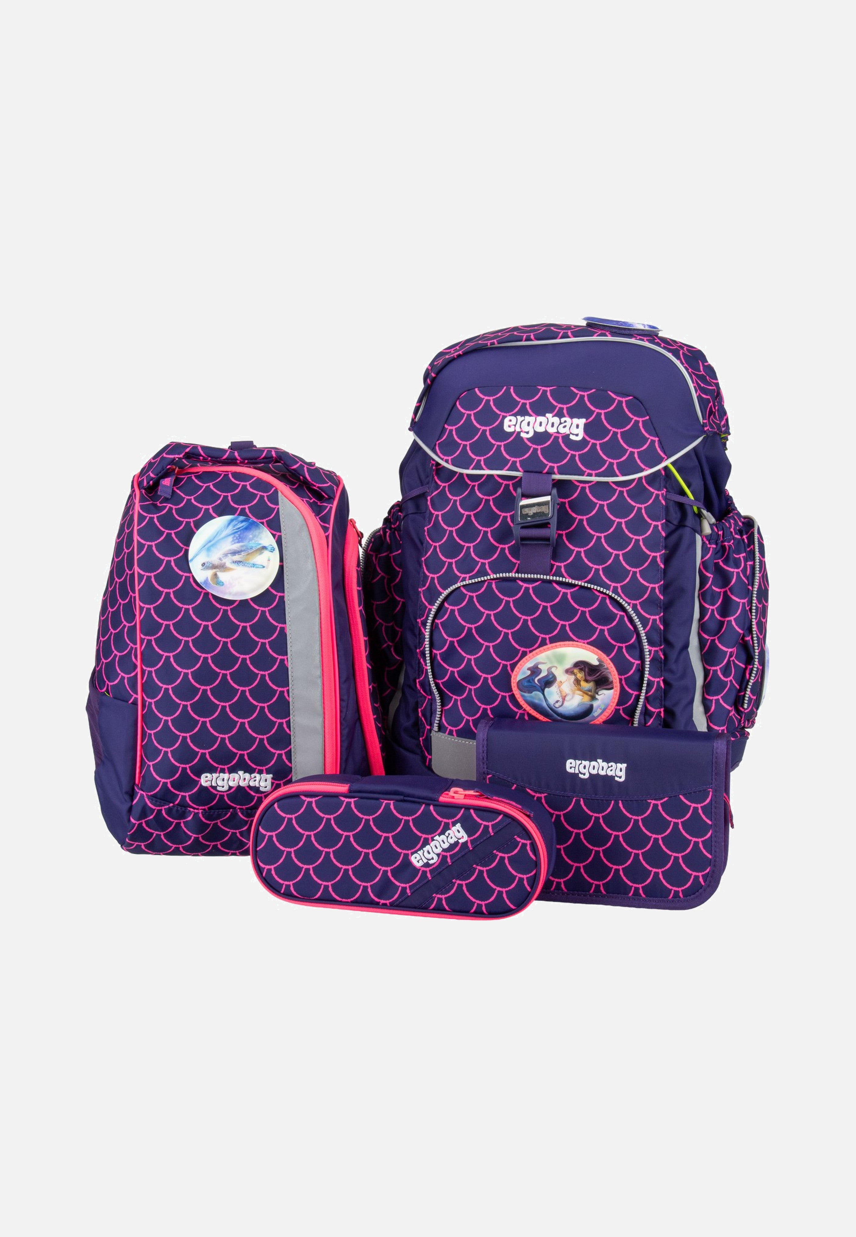 ergobag maxi Set PerlentauchBär School Rucksack