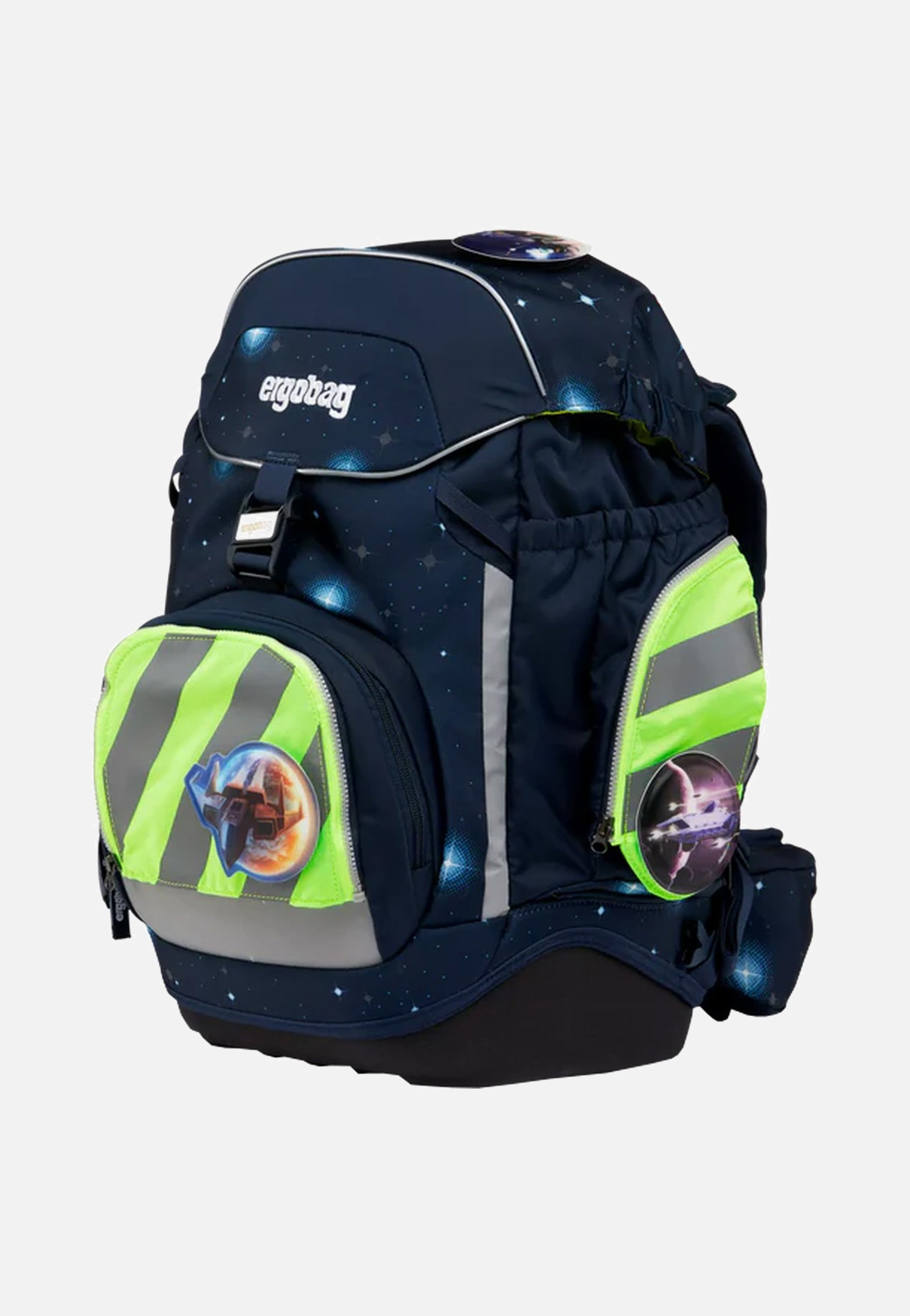 ergobag Zip-Set Reflektorstreifen Grün School Accessorie