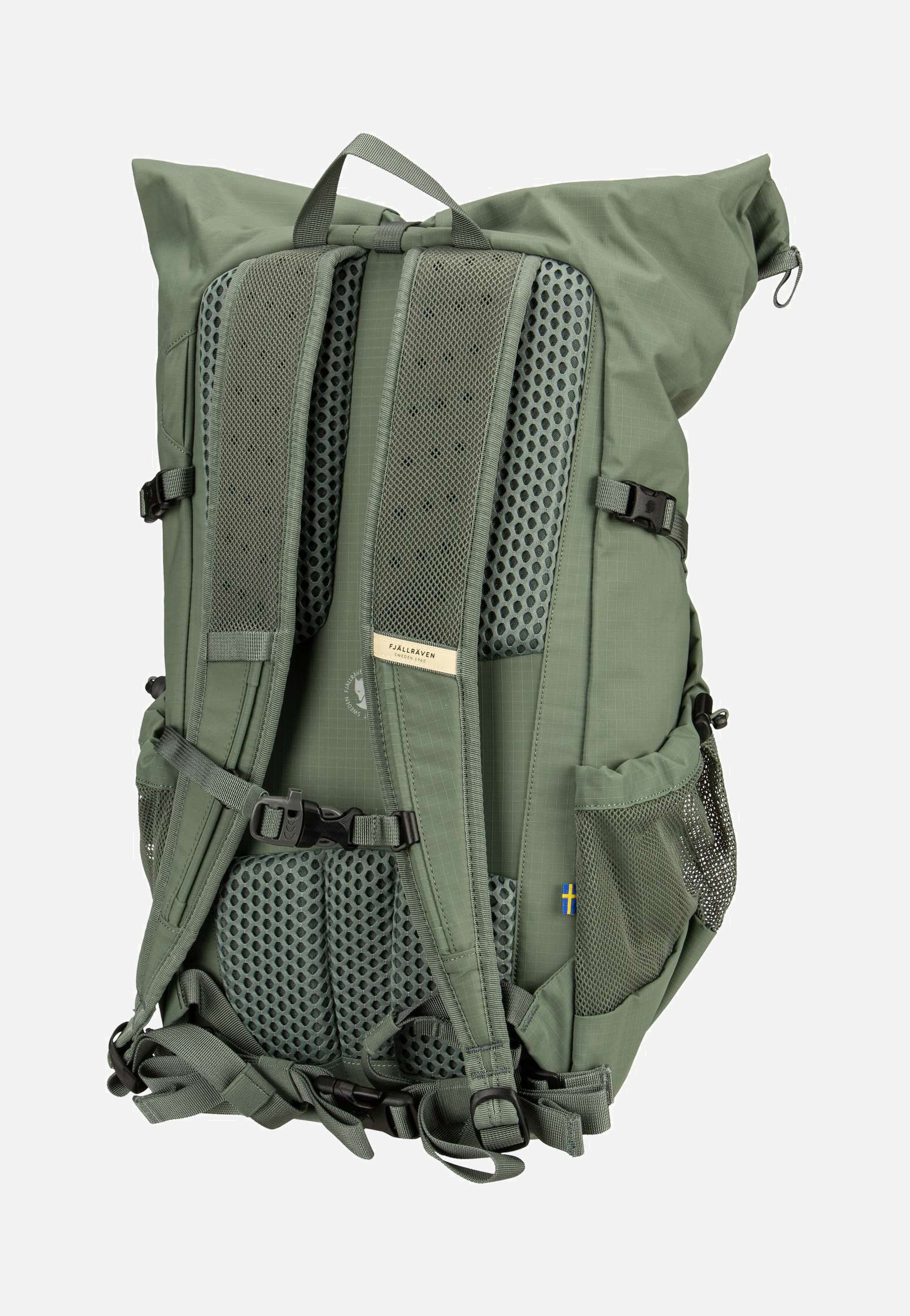 Fjällräven Abisko Hike Foldsack Patina Green Rolltop Rucksack