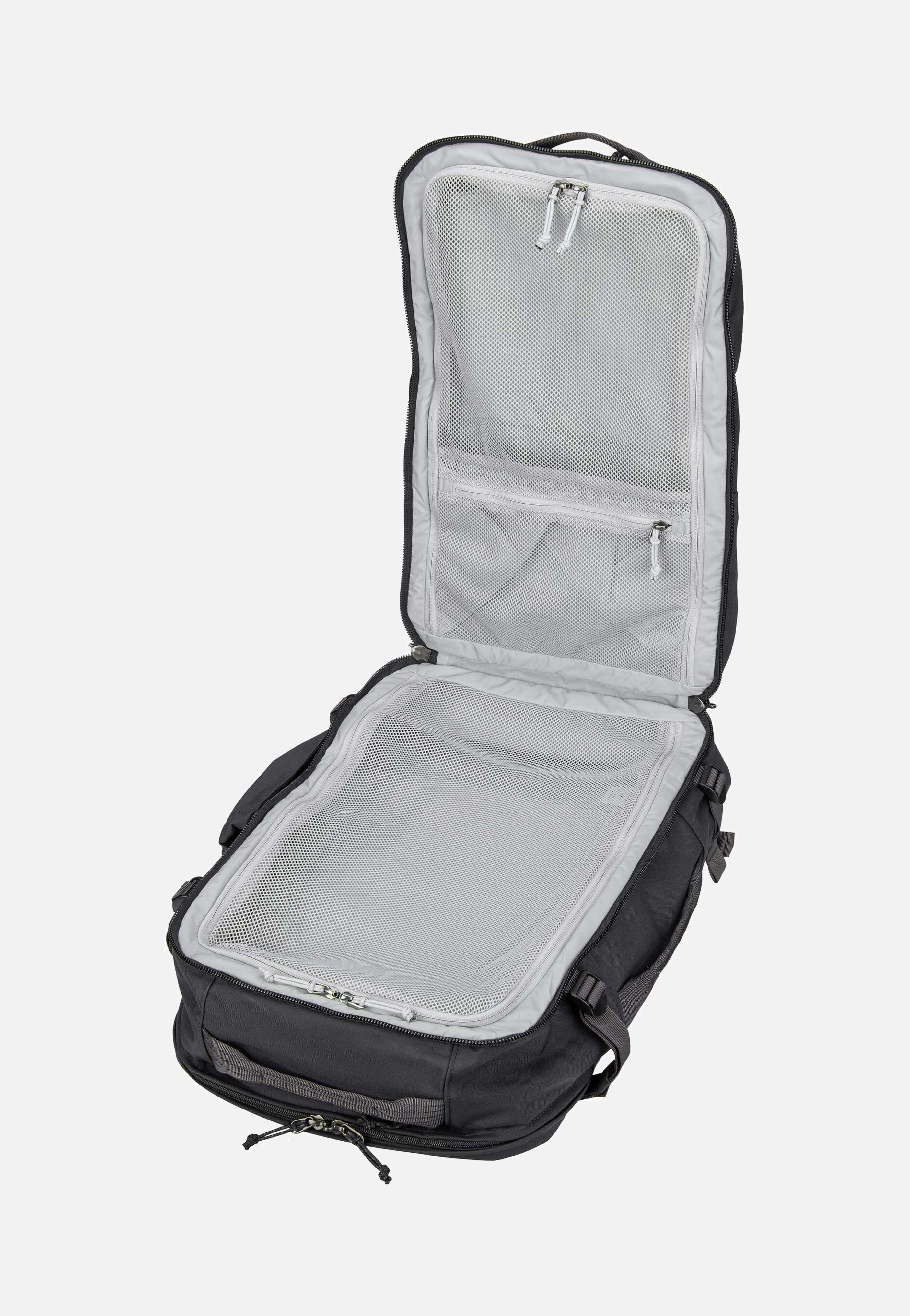 Fjällräven Färden Carry-On Pack Coal Black Travel Rucksack