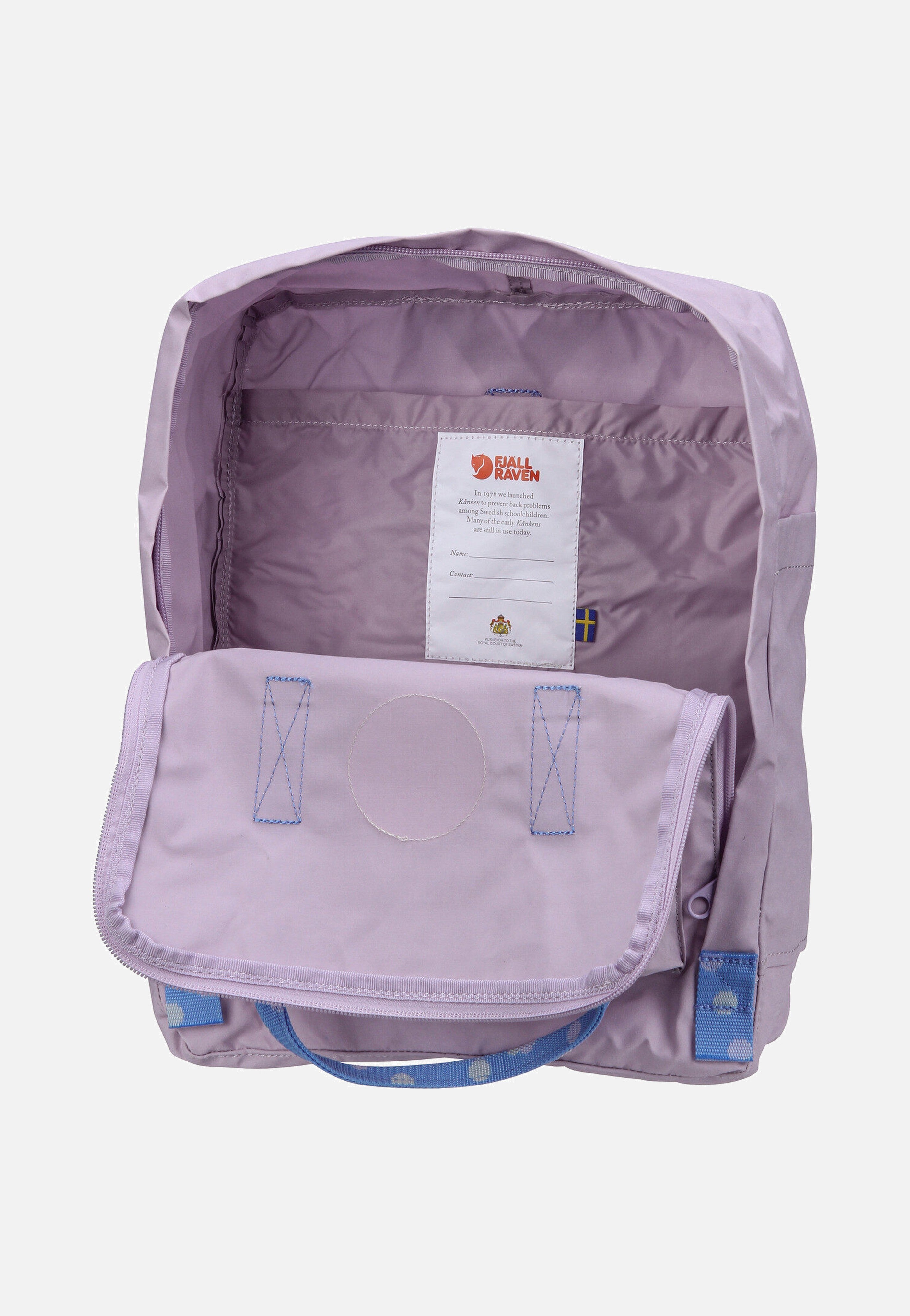 Fjällräven Kanken Pastel Lavender/Confetti Pattern Rucksack