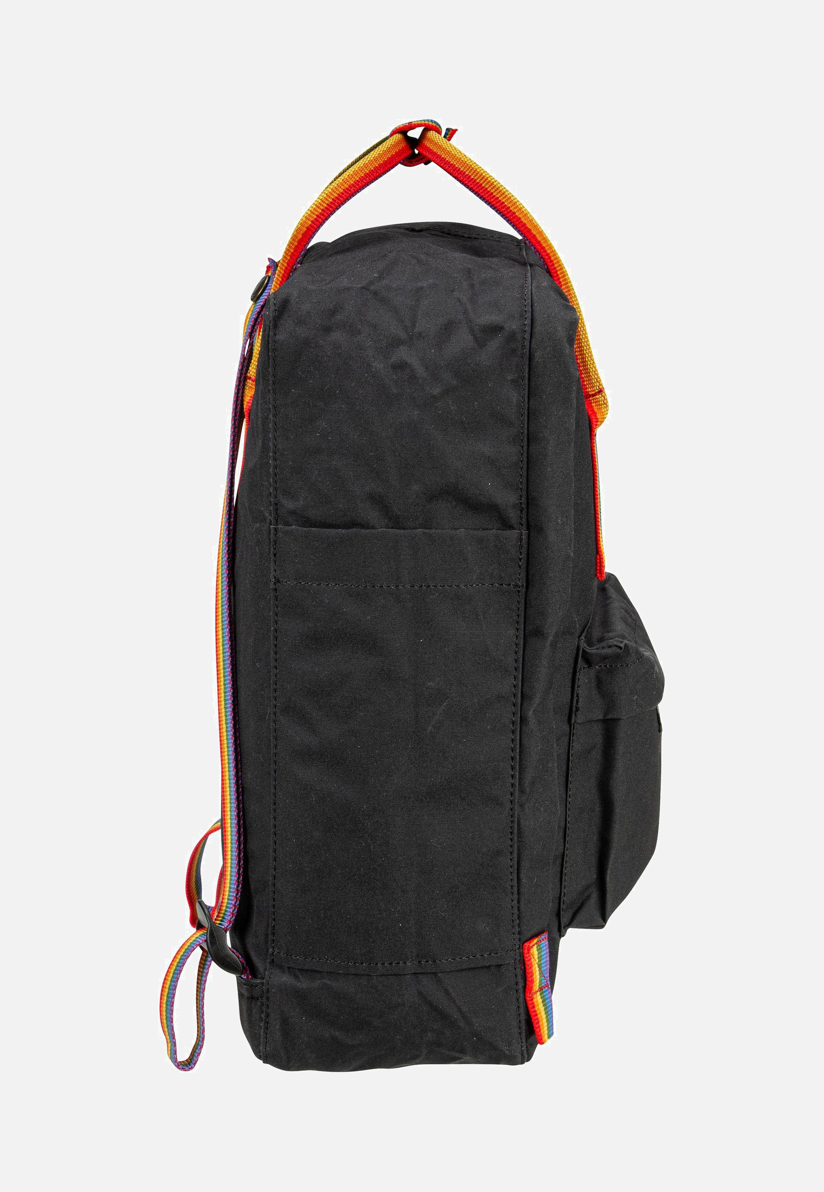 Fjällräven Kanken Rainbow Black/Rainbow Pattern Rucksack