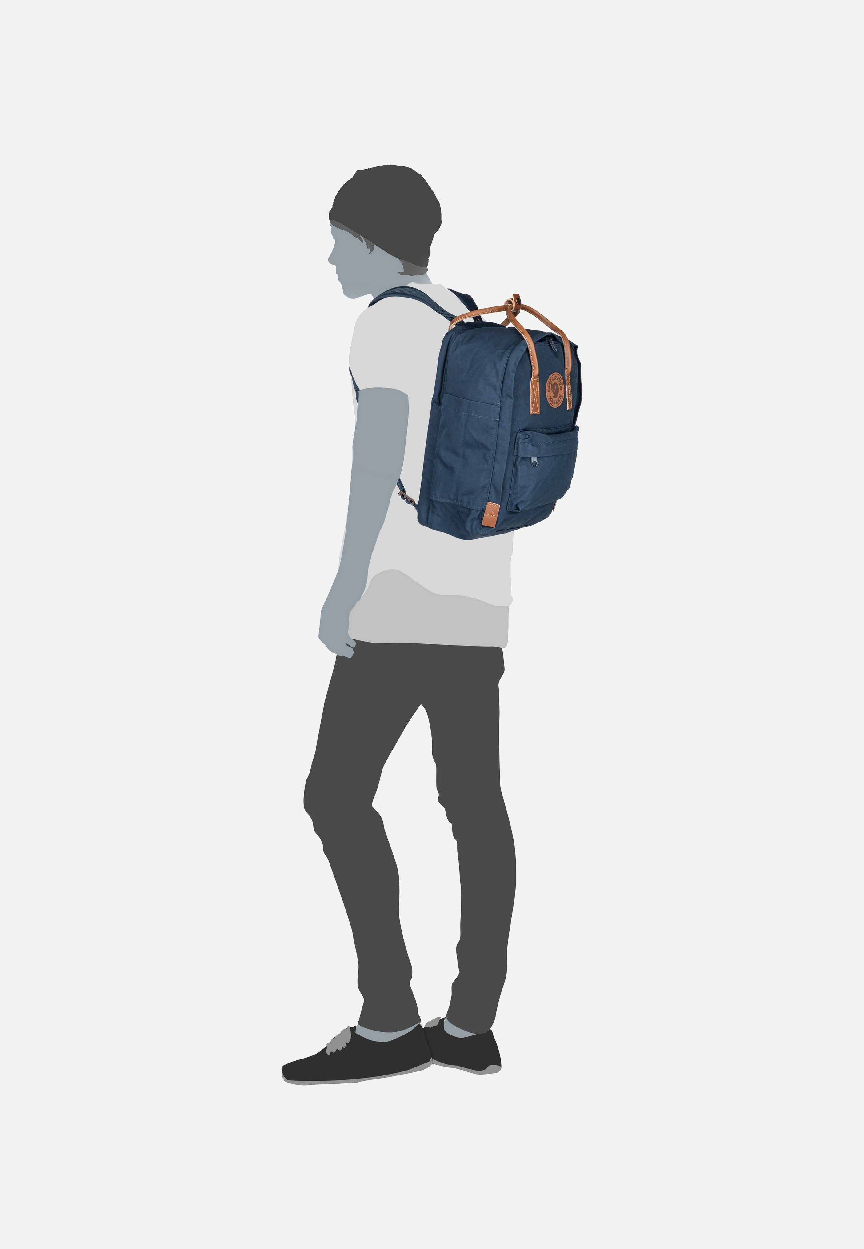 Fjällräven Kanken No.2 Laptop 15' Navy Rucksack