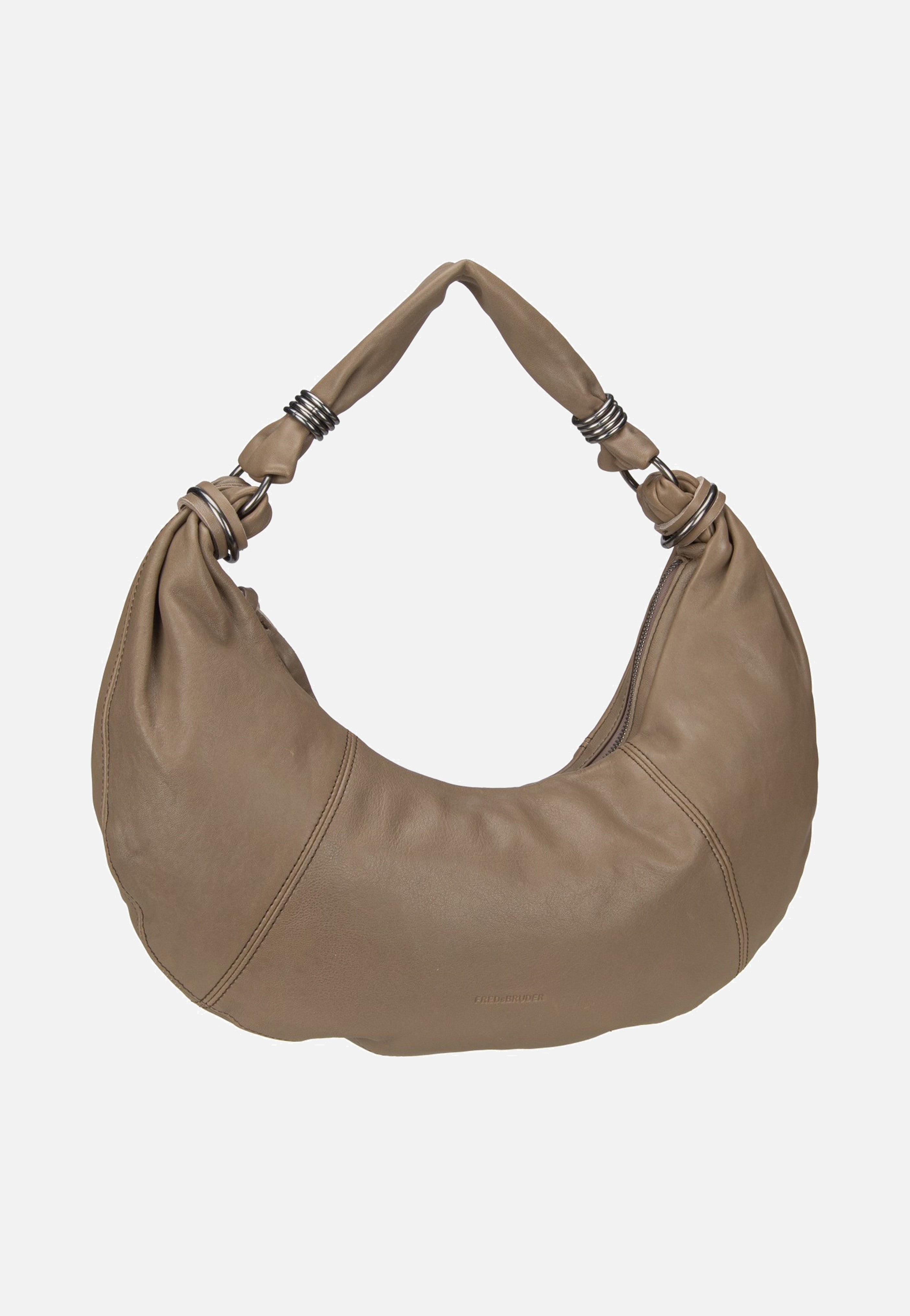 Fredsbruder Always With You Hobo Muddy Khaki Hobo Bag