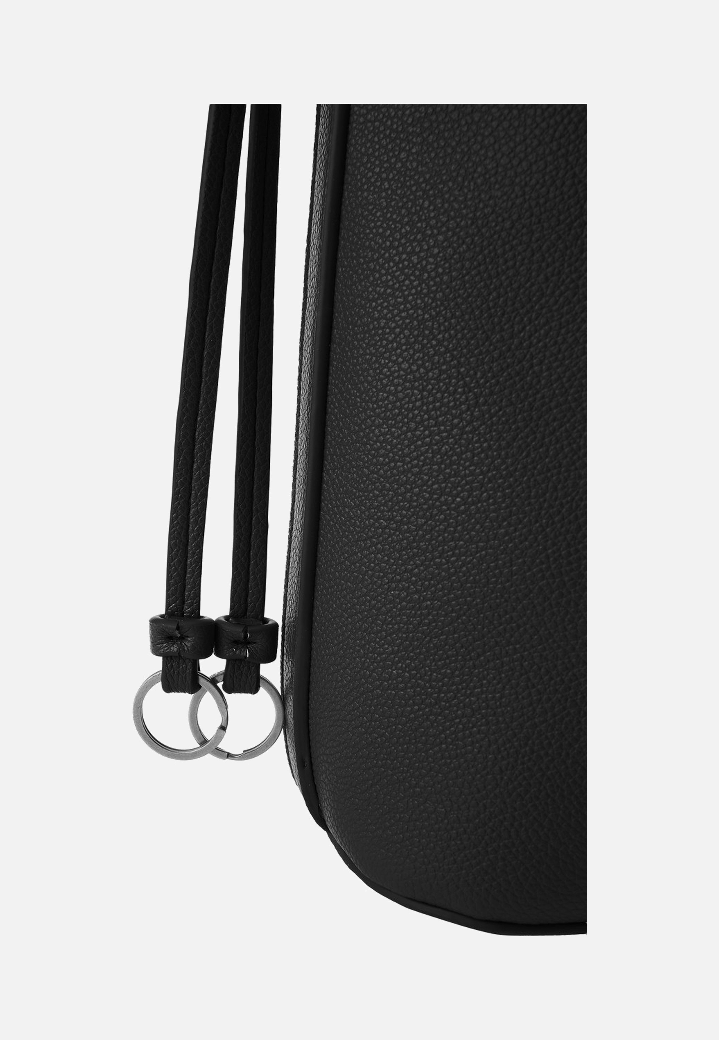 Fredsbruder My Bestie Upright Hobo Black Hobo Bag