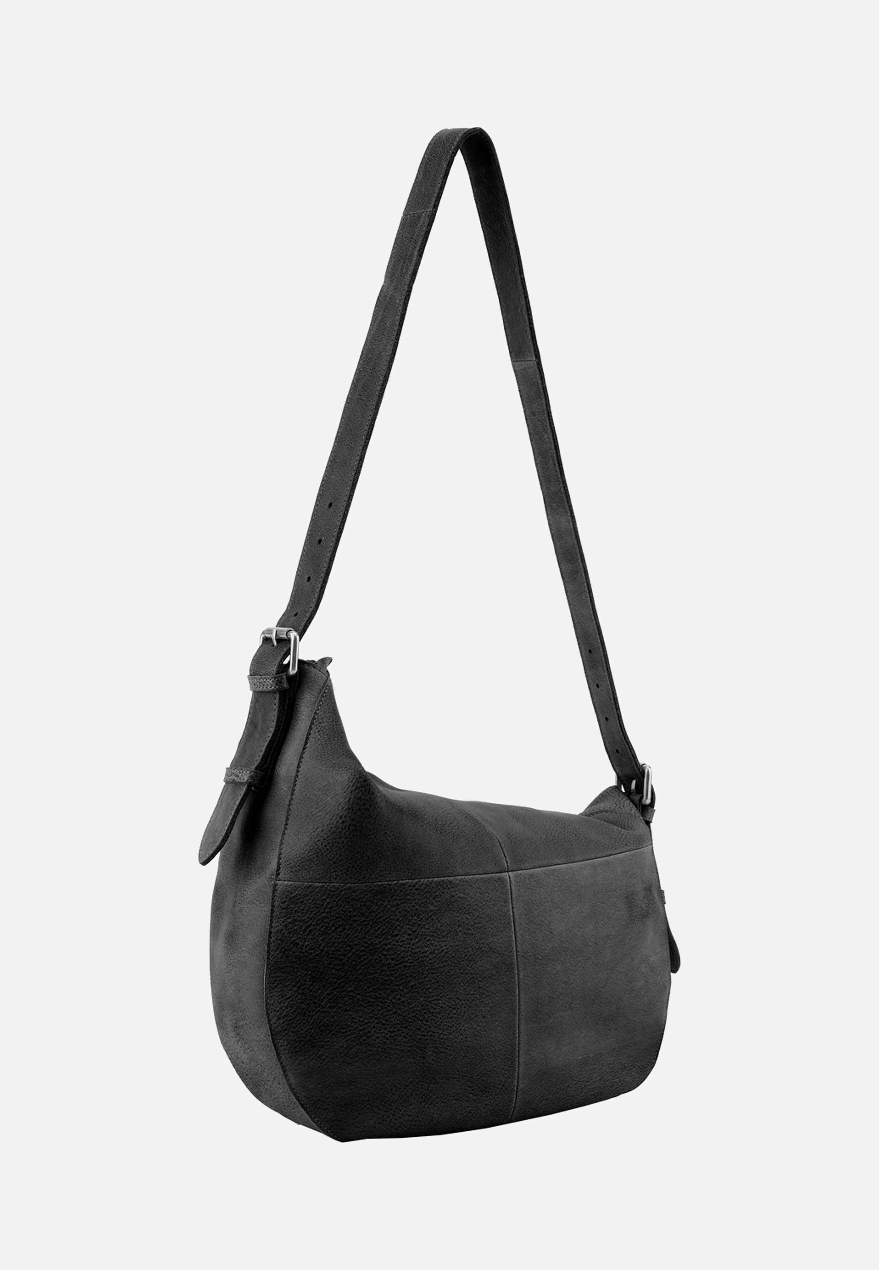 Fredsbruder My Forever Friend Shoulderbag With Front Pocket Black Schultertasche