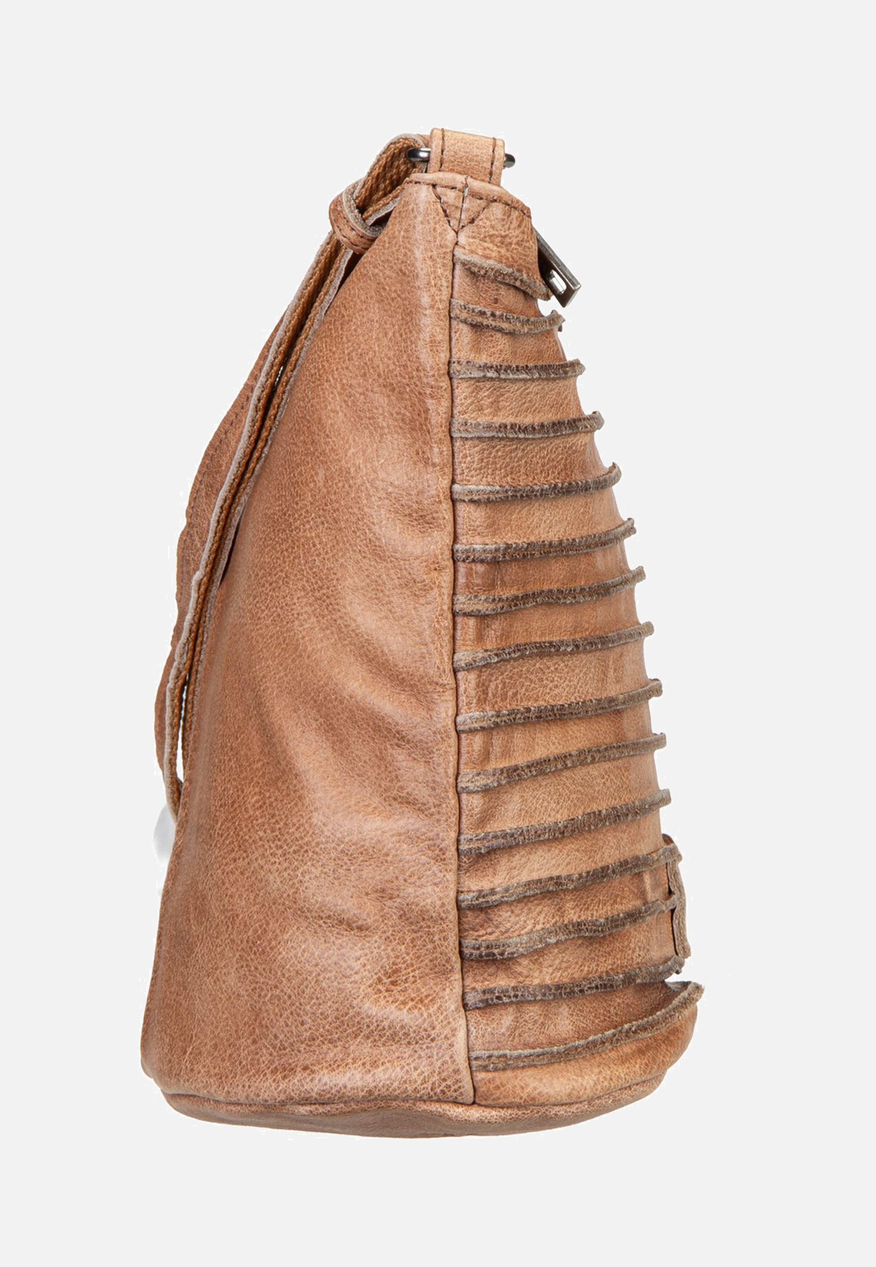 Fredsbruder Riffelinchen 927r Caramel Crossbody Bag
