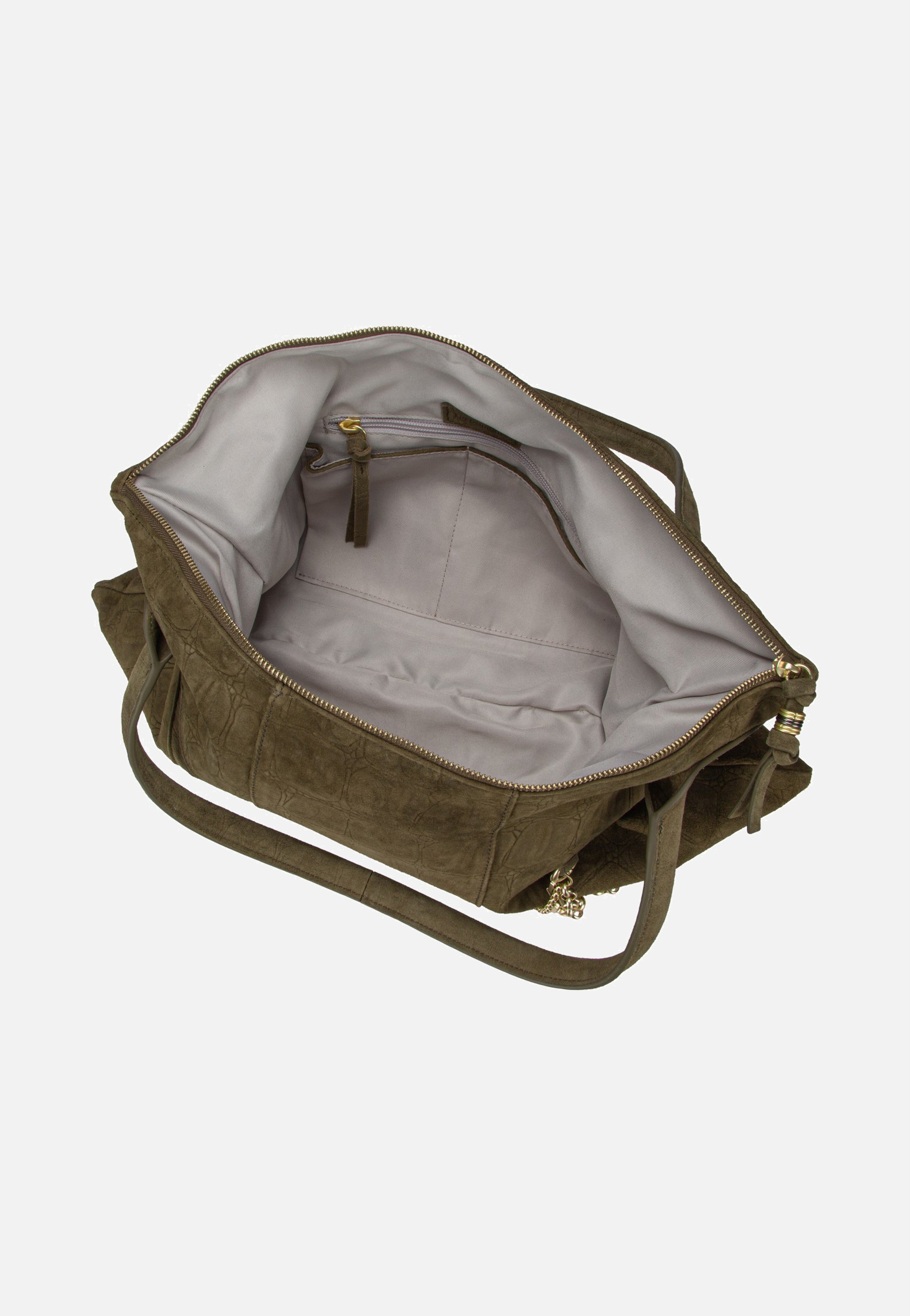 Fredsbruder Velvet Wild Khaki Schultertasche