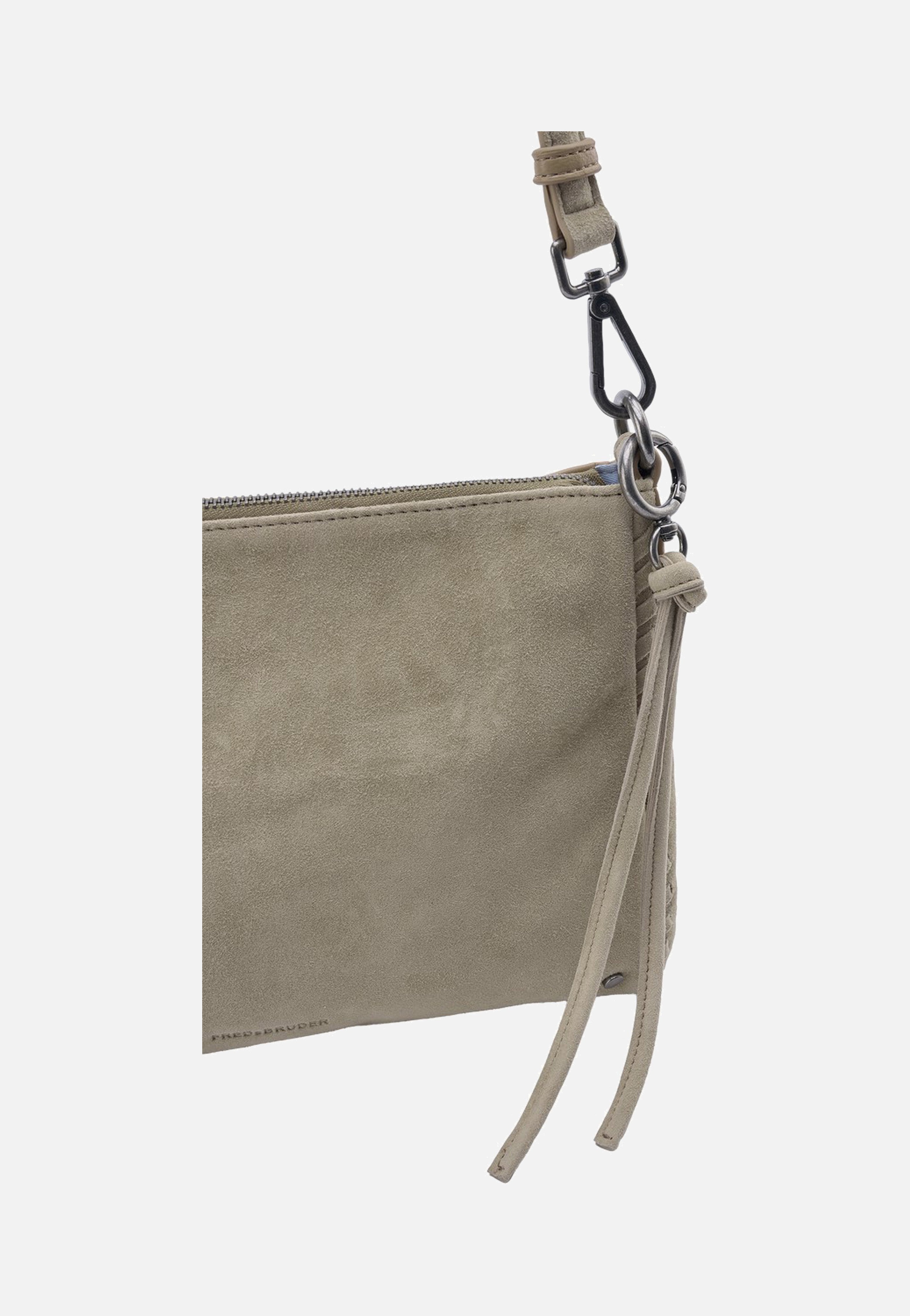 Fredsbruder Whipstitch Soul Crossbag Taupe Umhängetasche