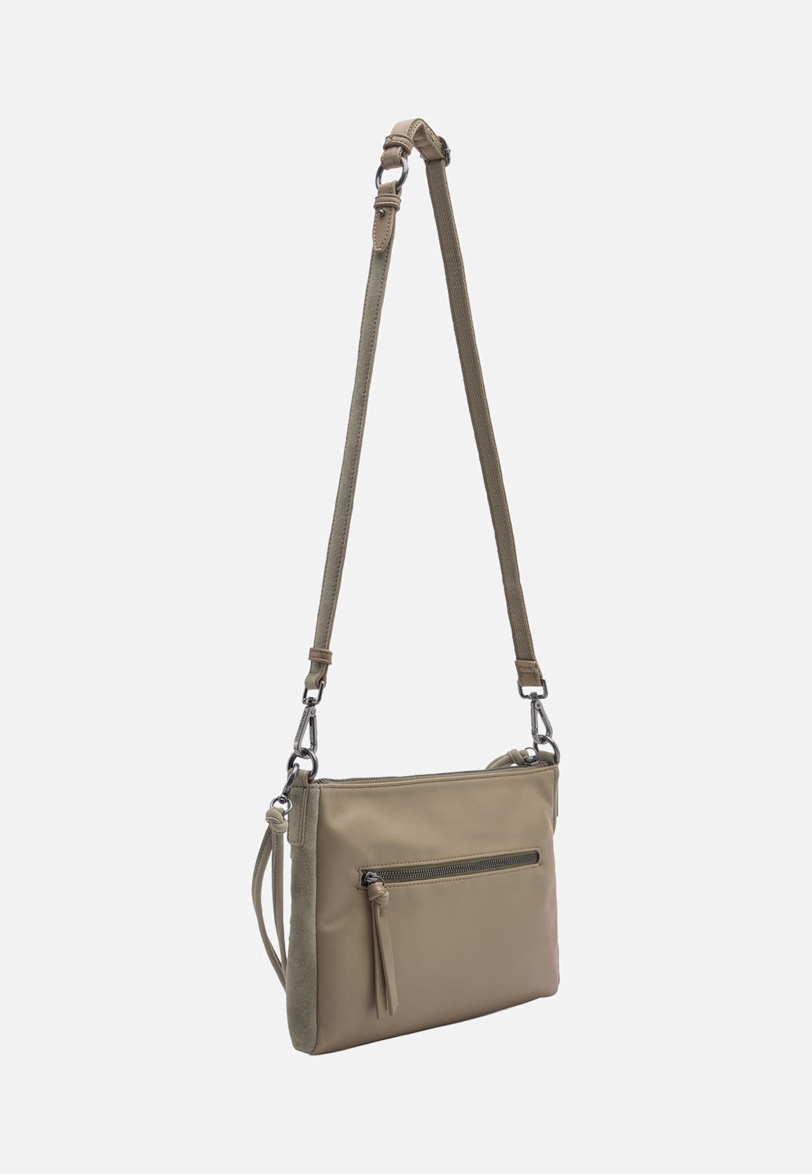Fredsbruder Whipstitch Soul Crossbag Taupe Umhängetasche