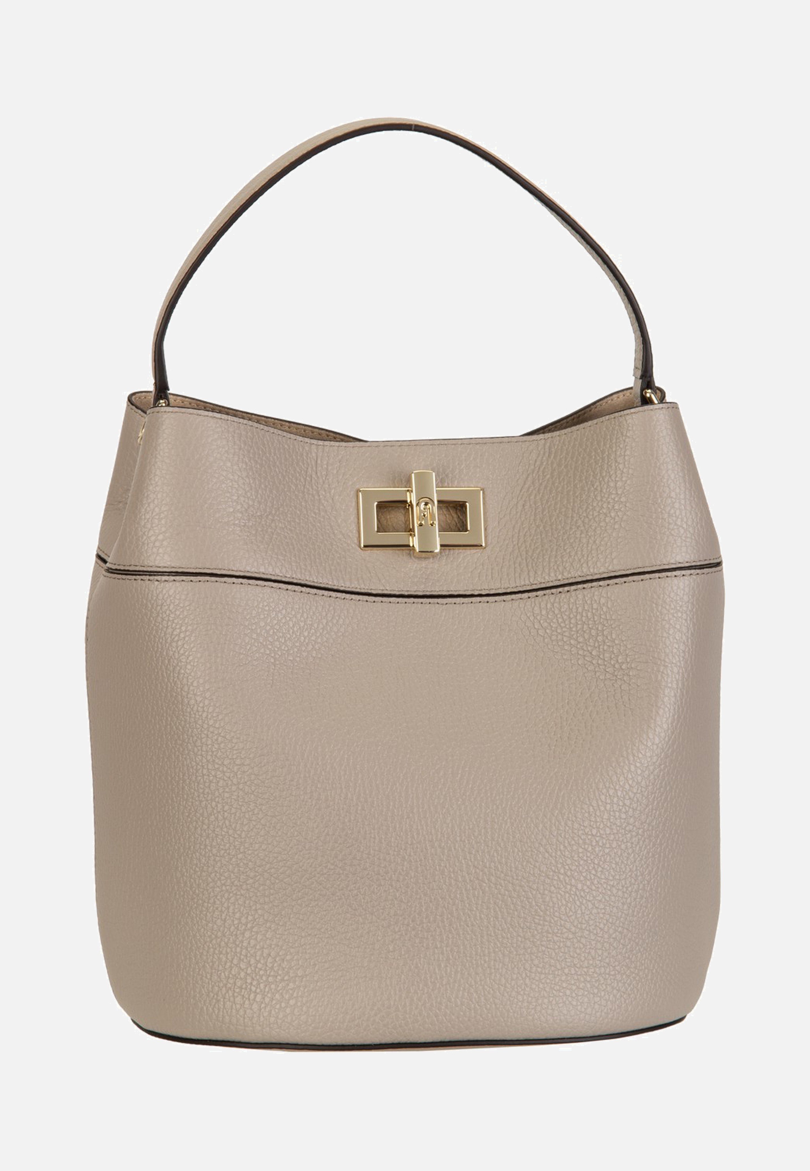 Furla Amelia M Bucket Bag Cachemire Gray Bucket Bag