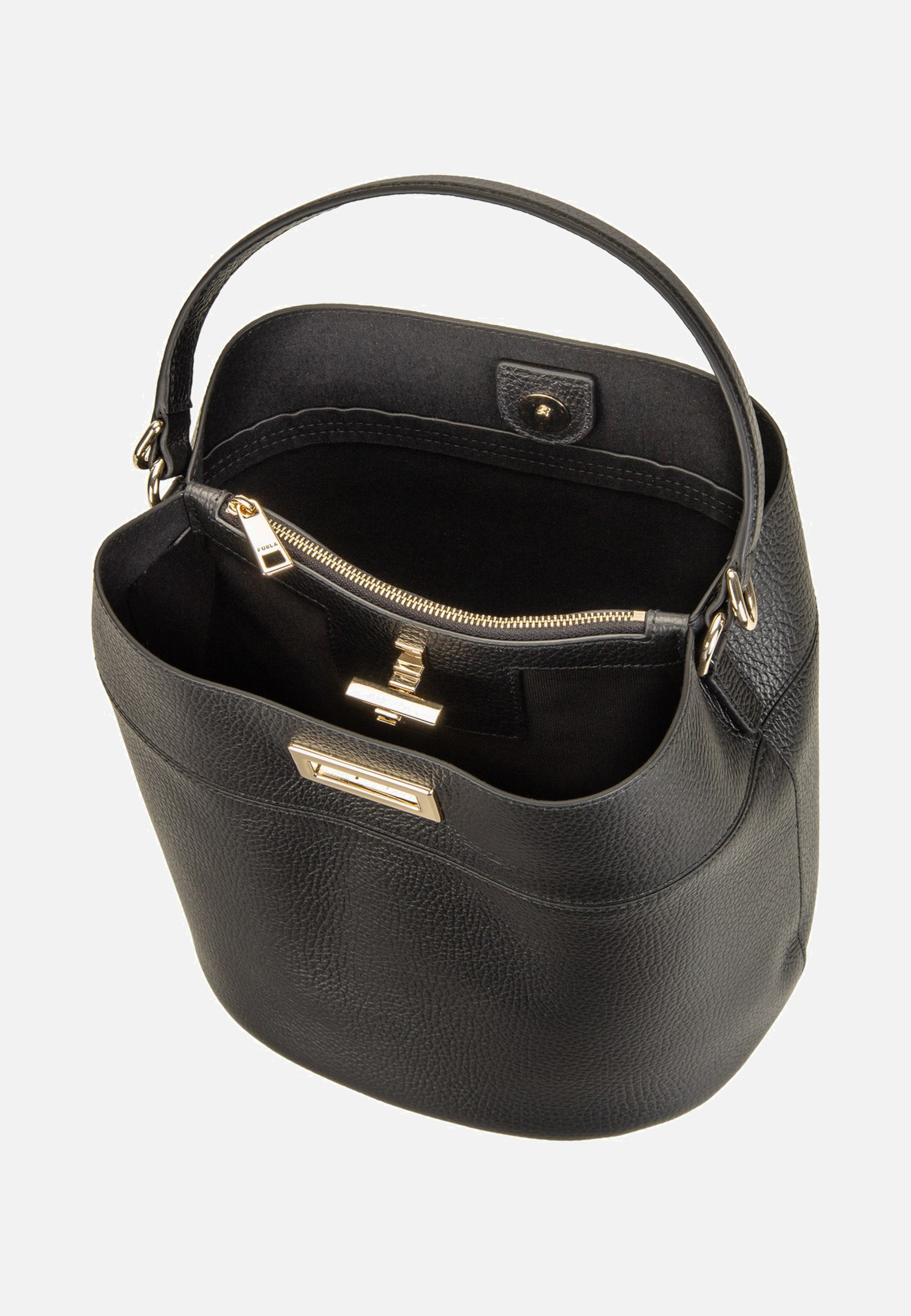 Furla Amelia M Bucket Bag Nero Bucket Bag