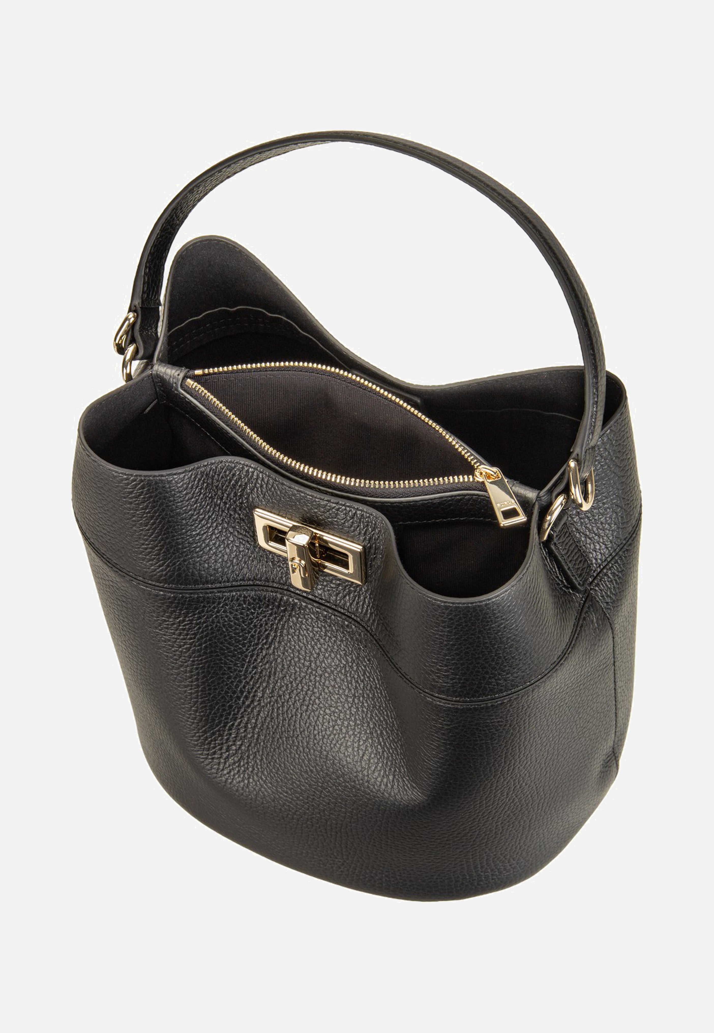 Furla Amelia M Bucket Bag Nero Bucket Bag