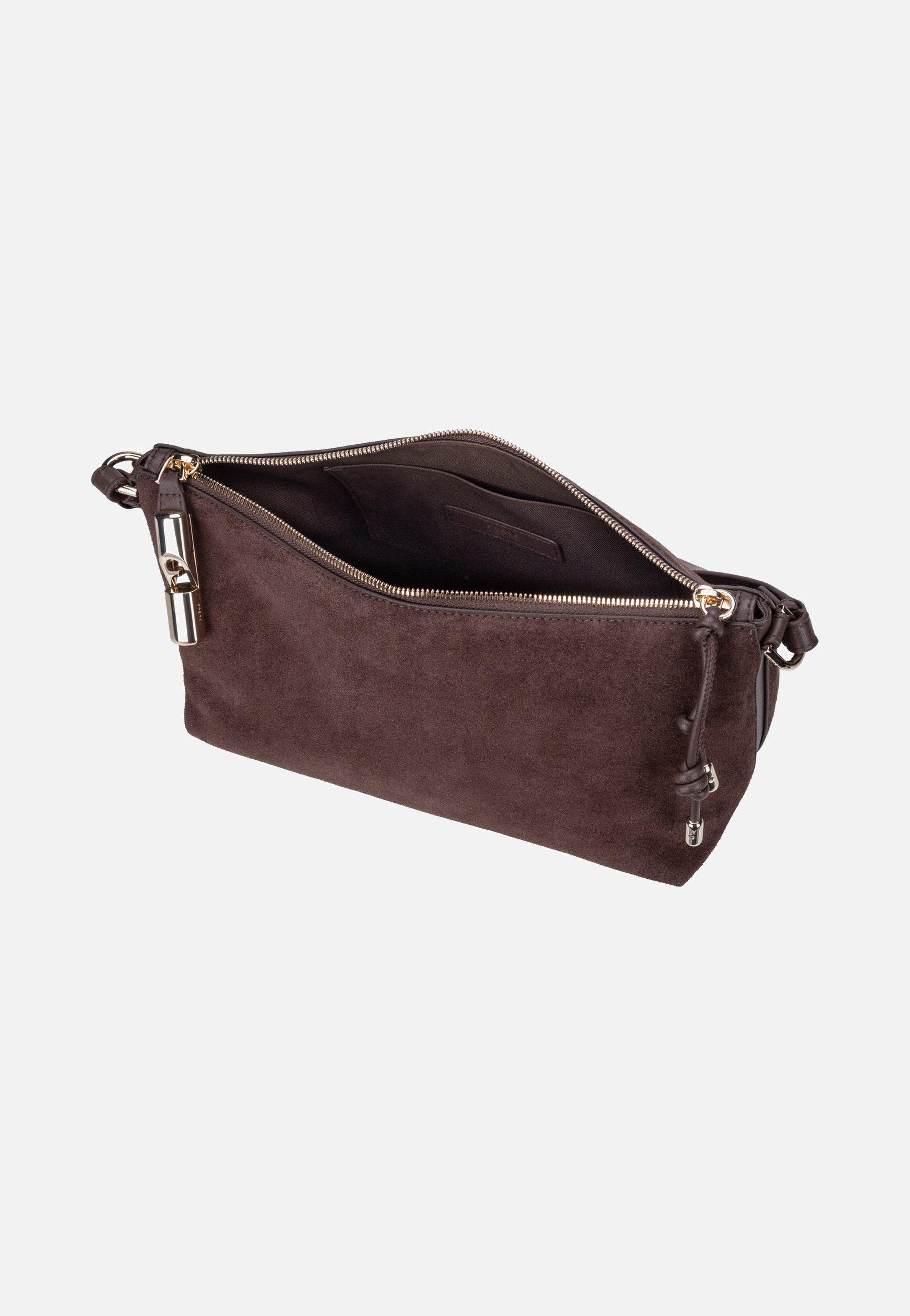 Furla Debby Mini Shoulder Bag Toni Espresso Crossbody Bag