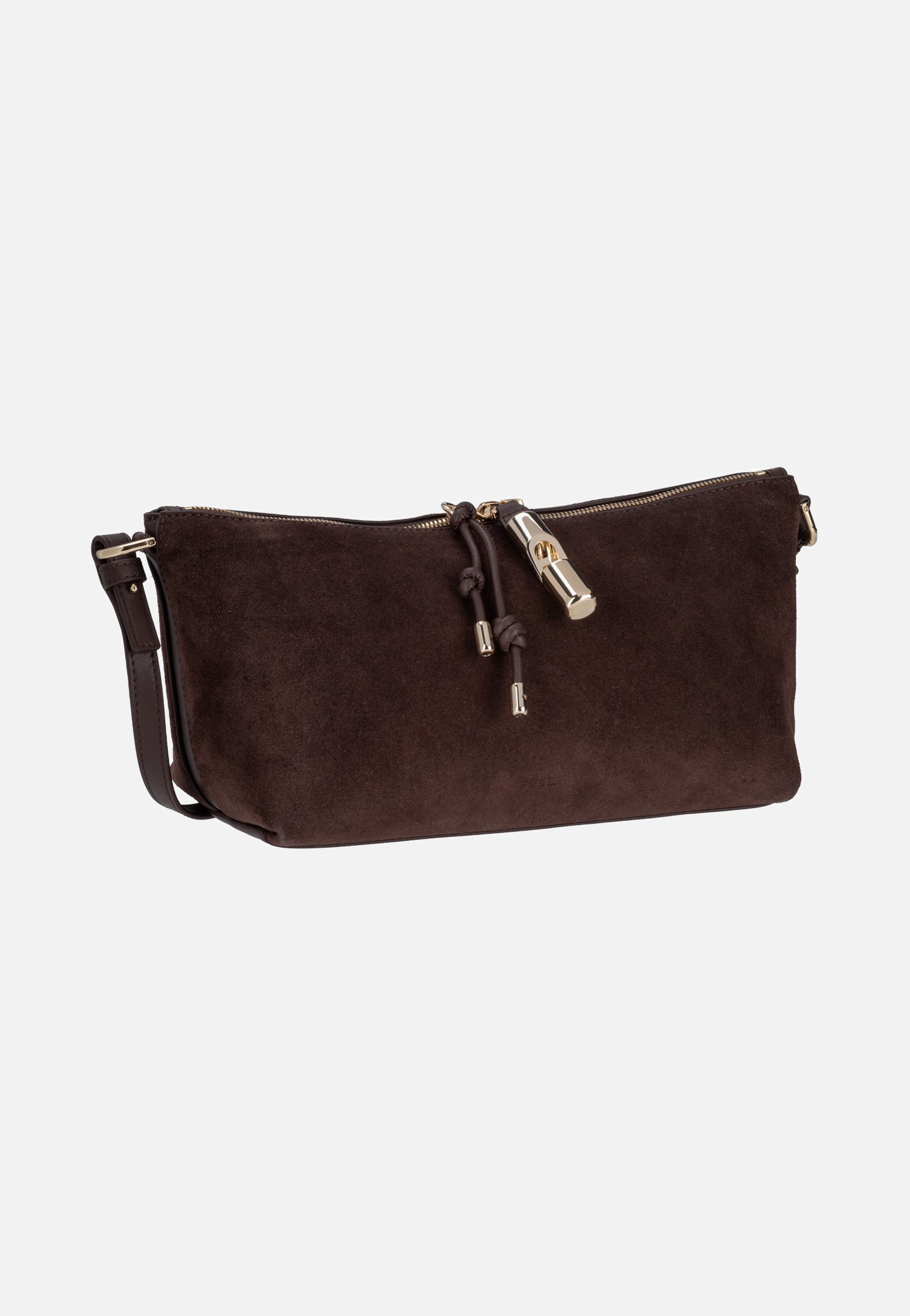 Furla Debby Mini Shoulder Bag Toni Espresso Crossbody Bag