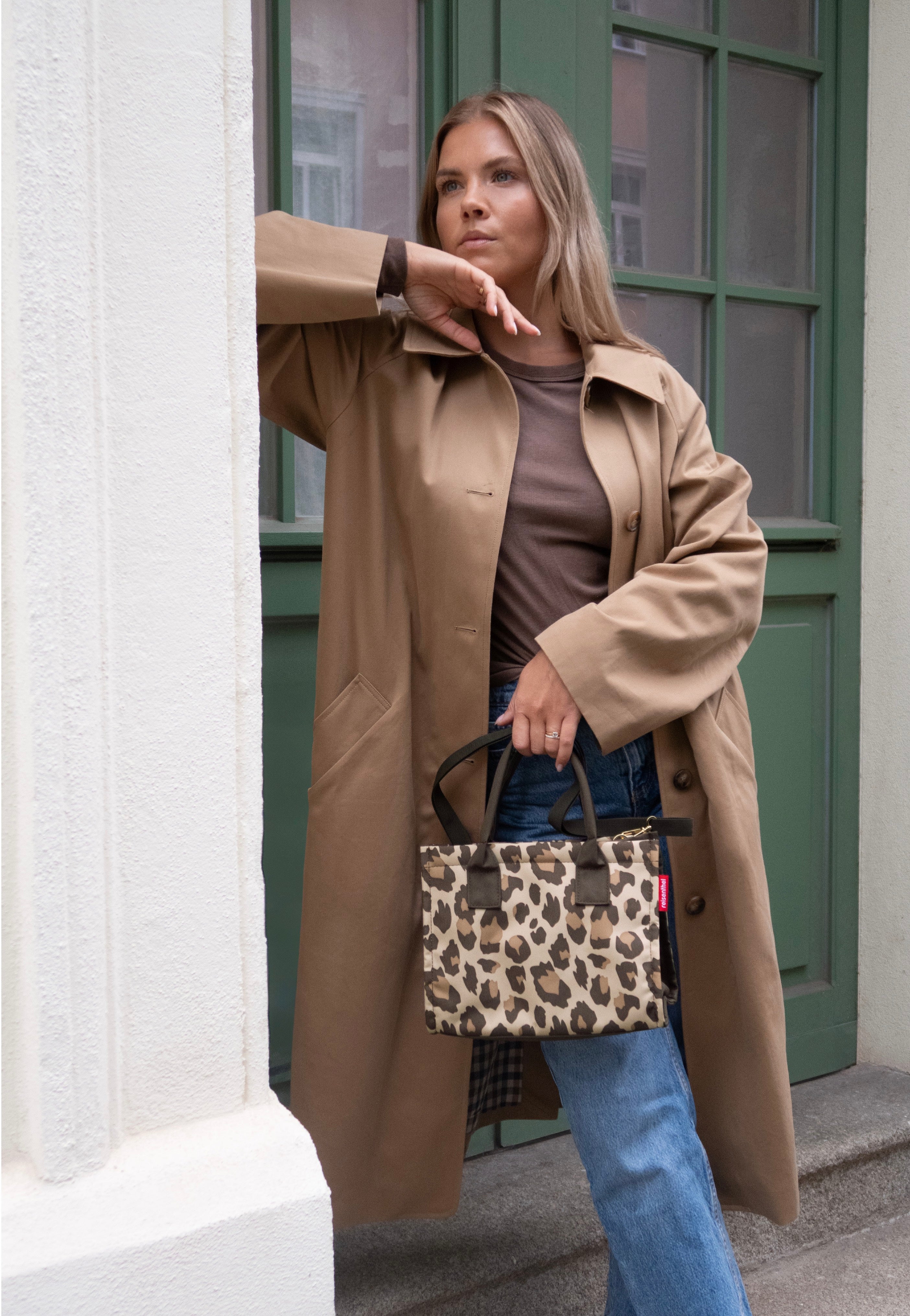 reisenthel Daily Shopper XS Leo Macchiato Tote Bag