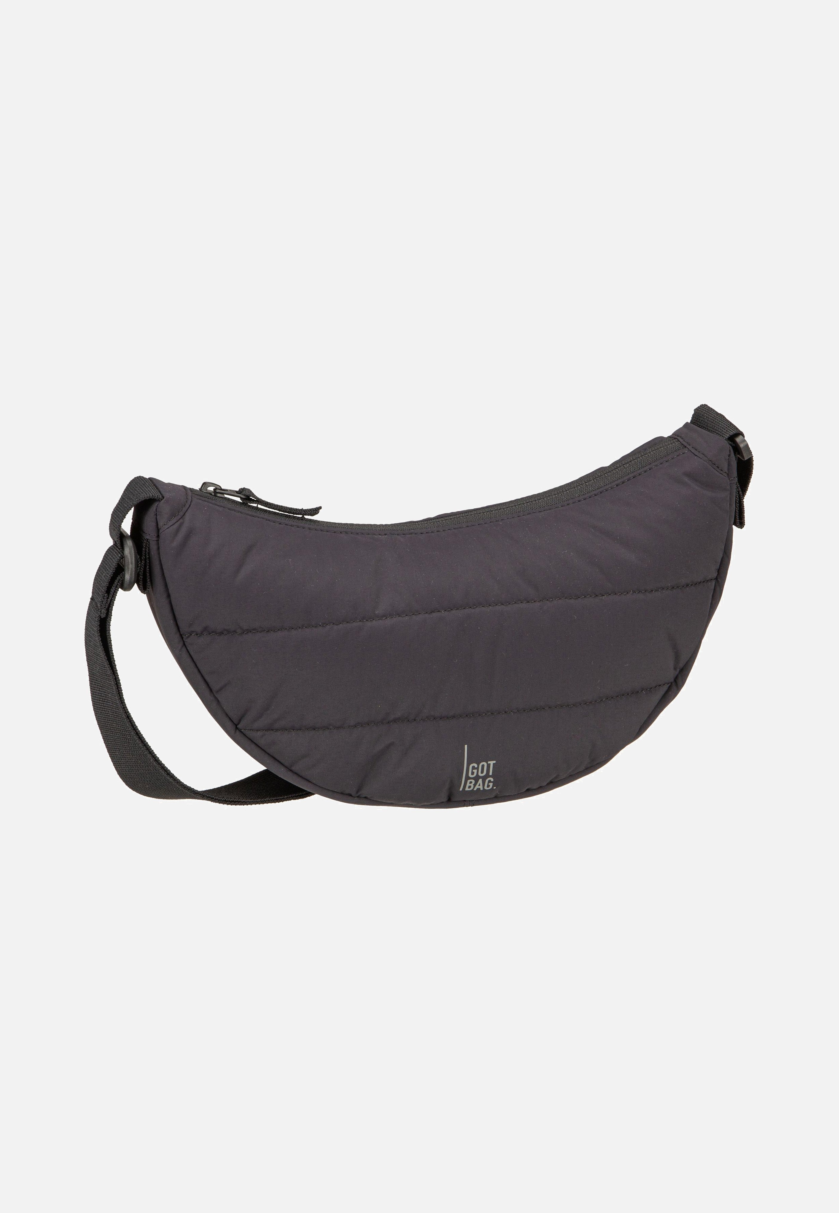 GOT BAG Puffer Moon Bag Small Monochrome Black Umhängetasche