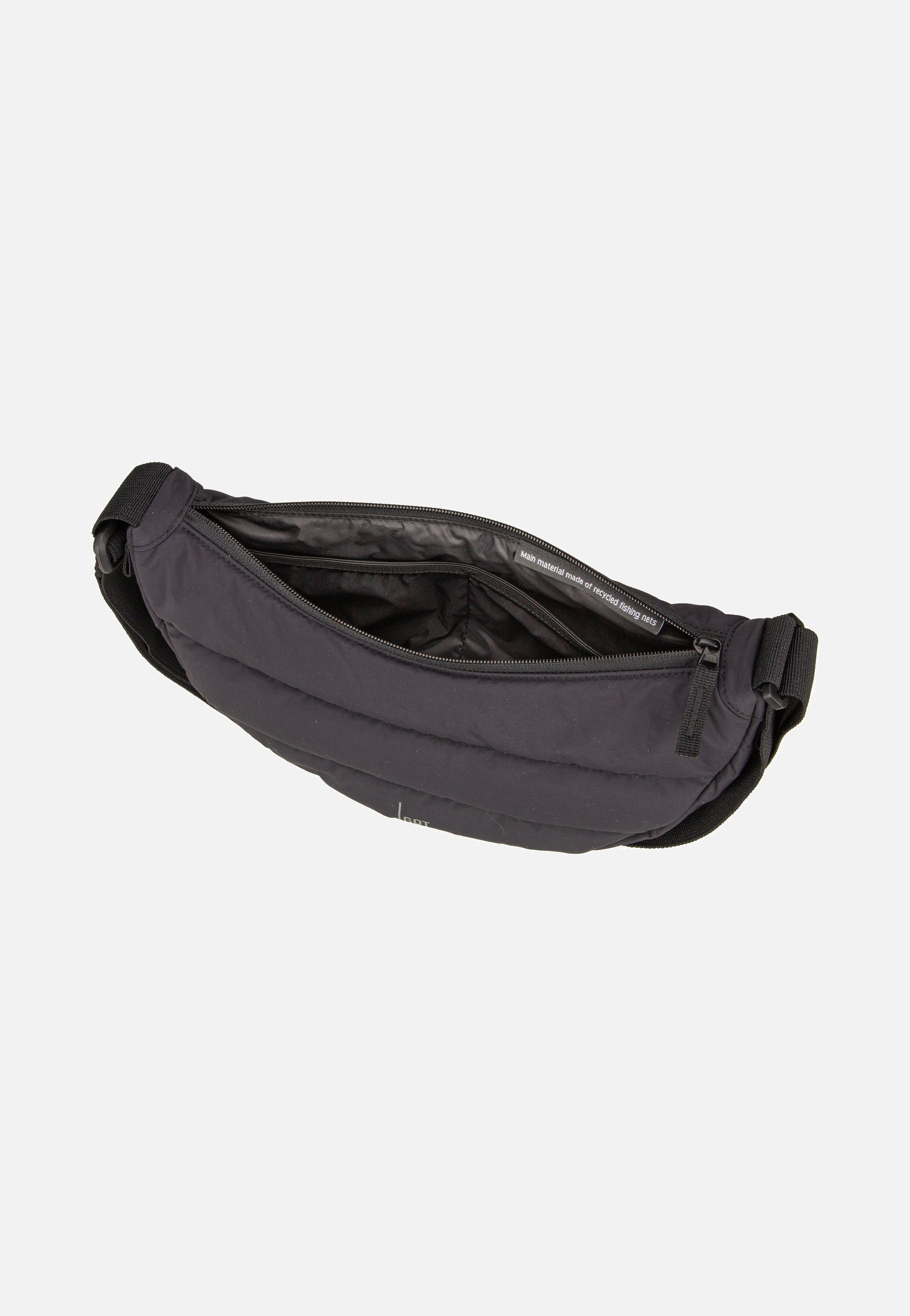 GOT BAG Puffer Moon Bag Small Monochrome Black Umhängetasche