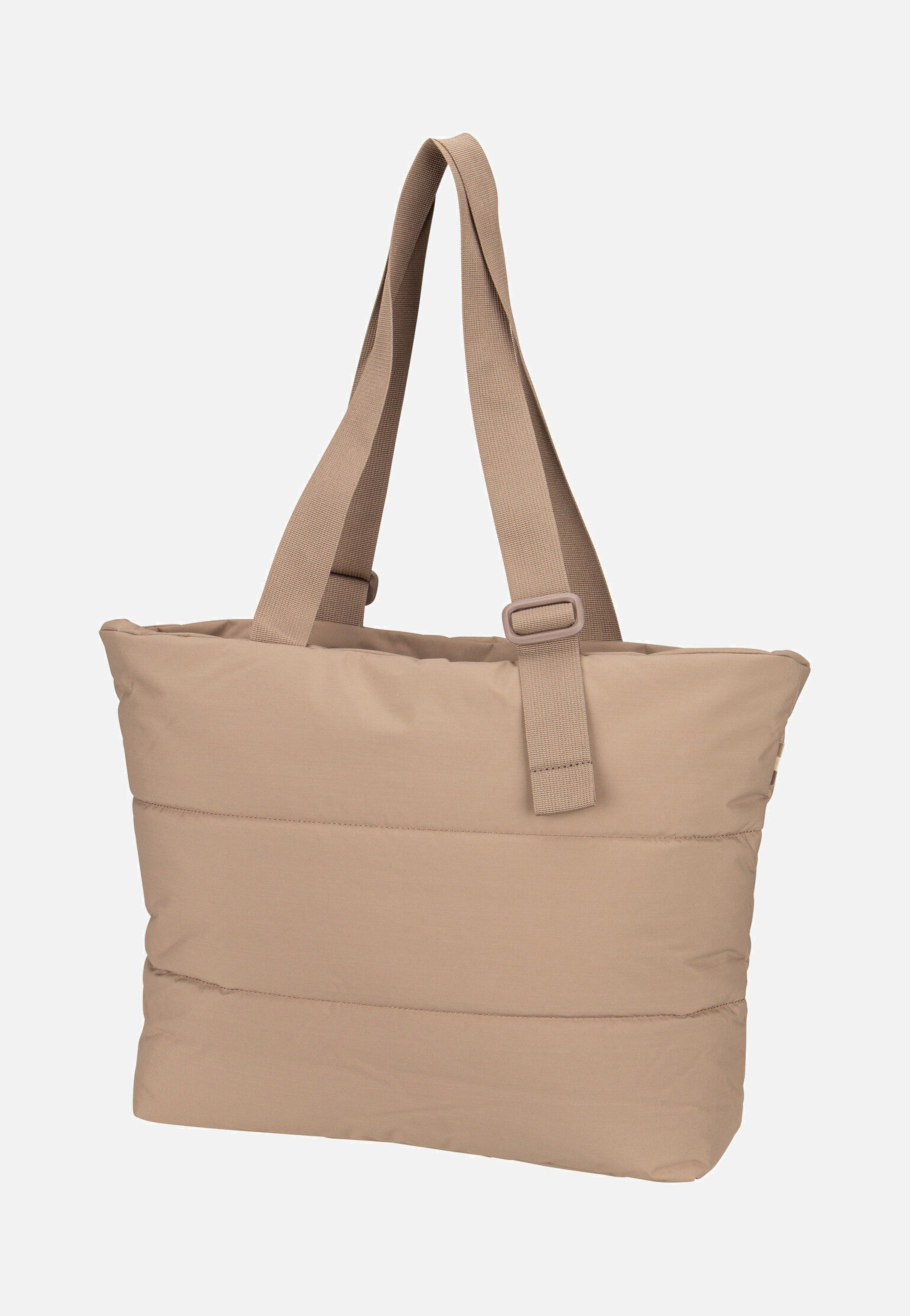 GOT BAG Puffer Tote Bag Monochrome Oyster Shopper